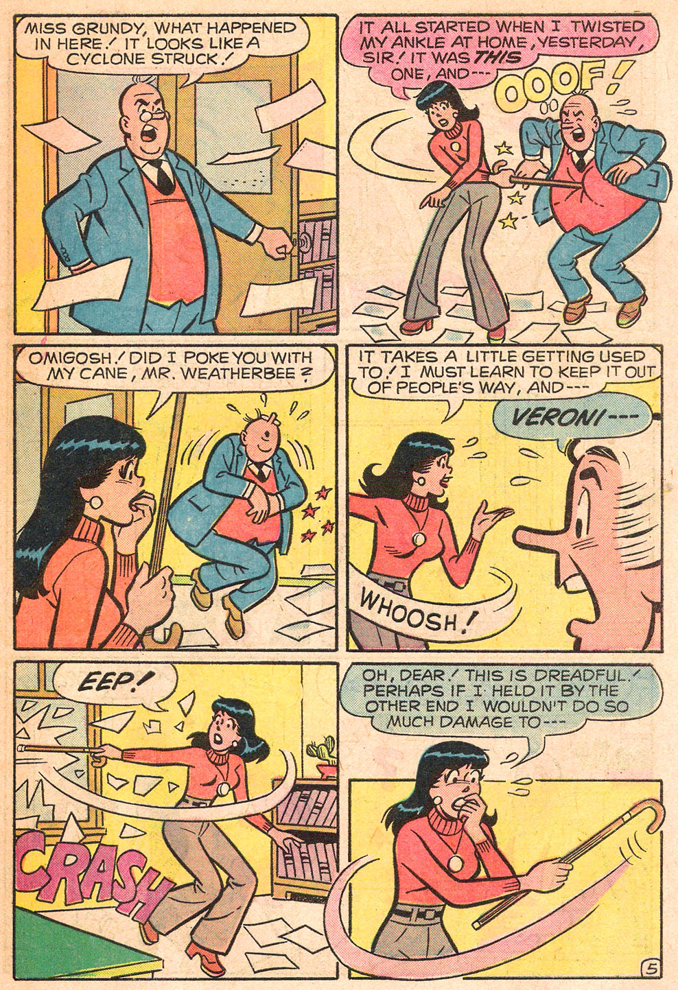 Read online Archie's Girls Betty and Veronica comic -  Issue #242 - 7