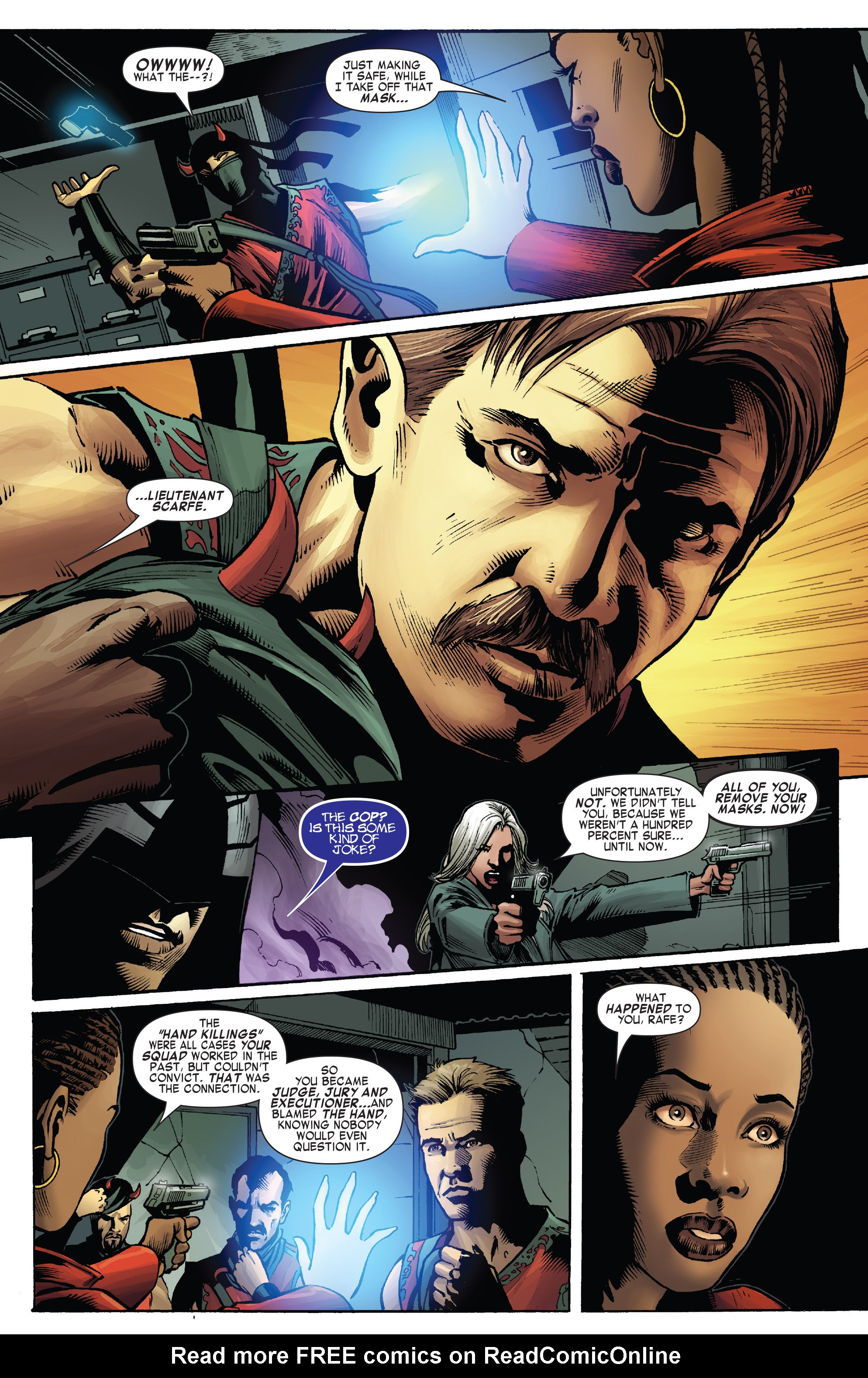 Read online Shadowland: Blood on the Streets comic -  Issue #4 - 12