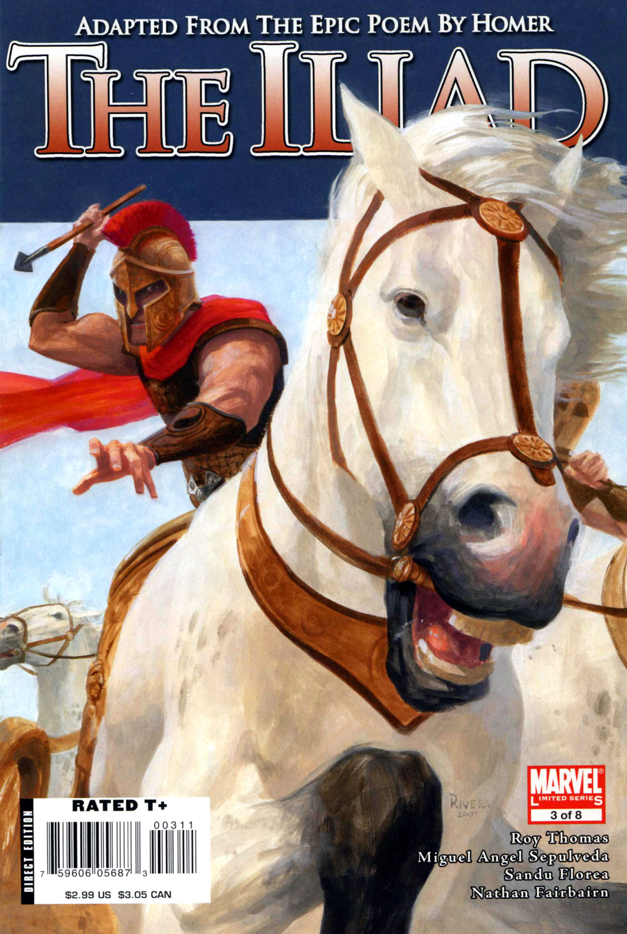 Read online The Iliad comic -  Issue #3 - 1