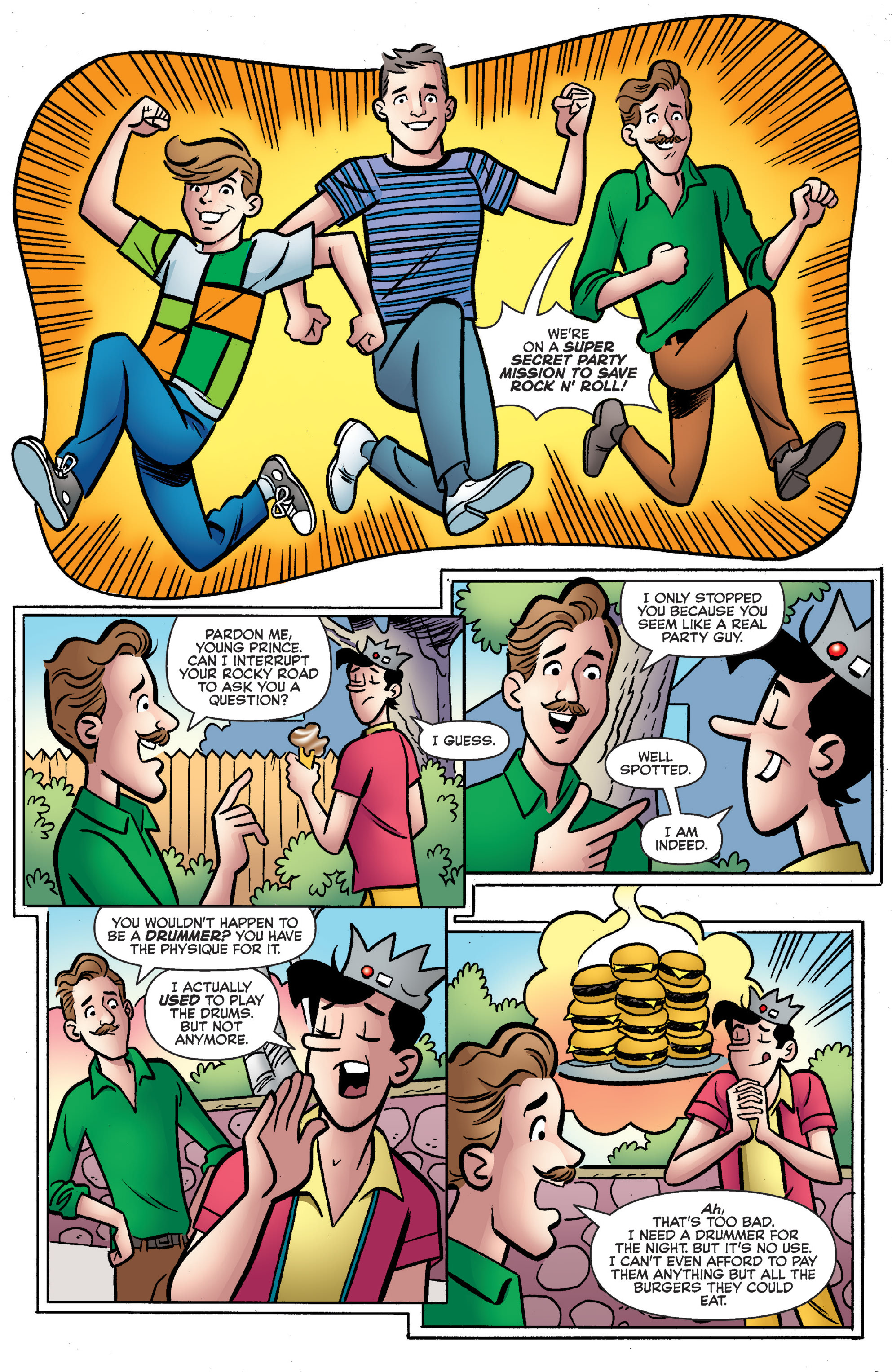 Read online Archie Meets The B-52s comic -  Issue # Full - 14