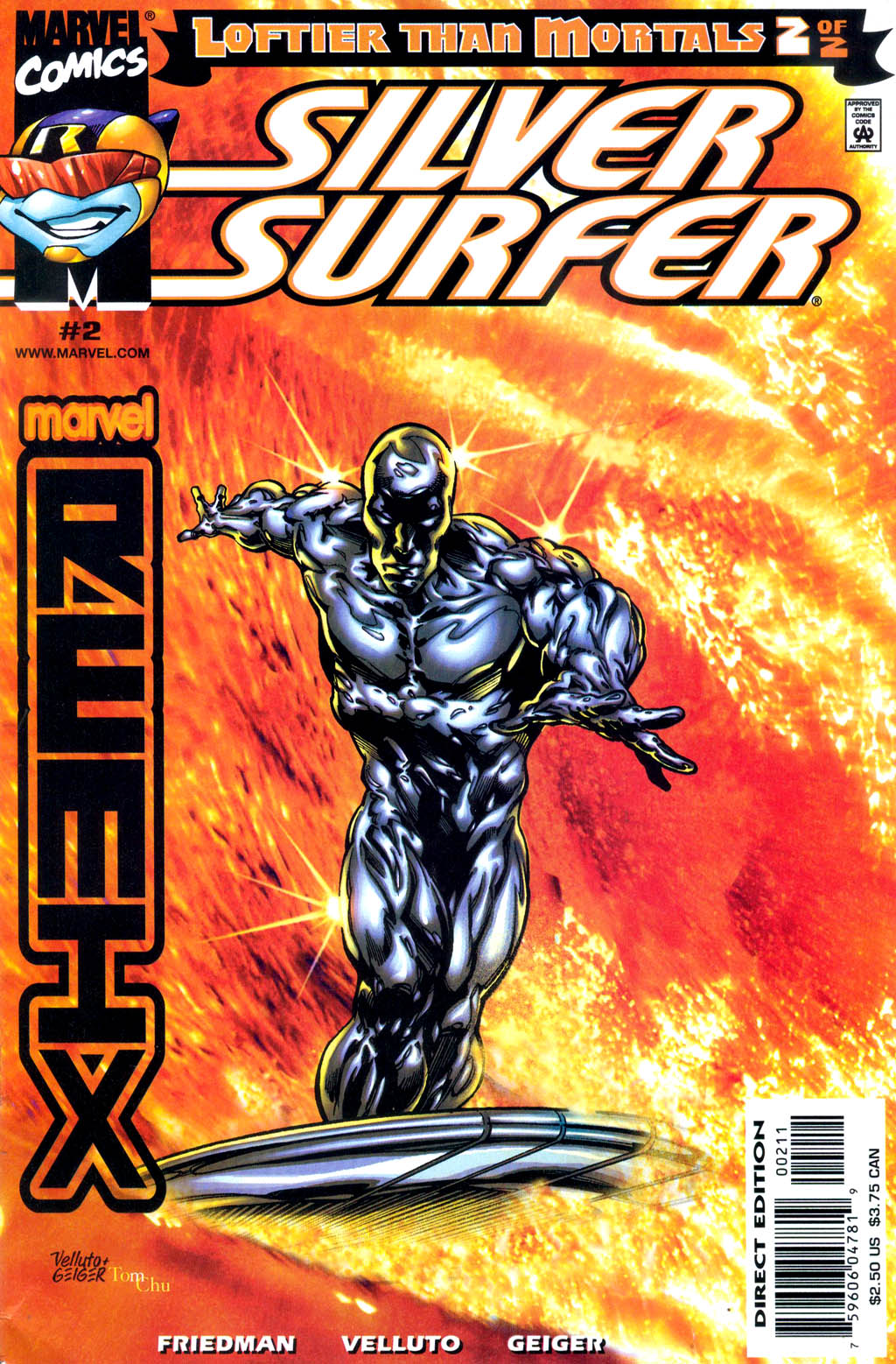 Read online Silver Surfer: Loftier Than Mortals comic -  Issue #2 - 1