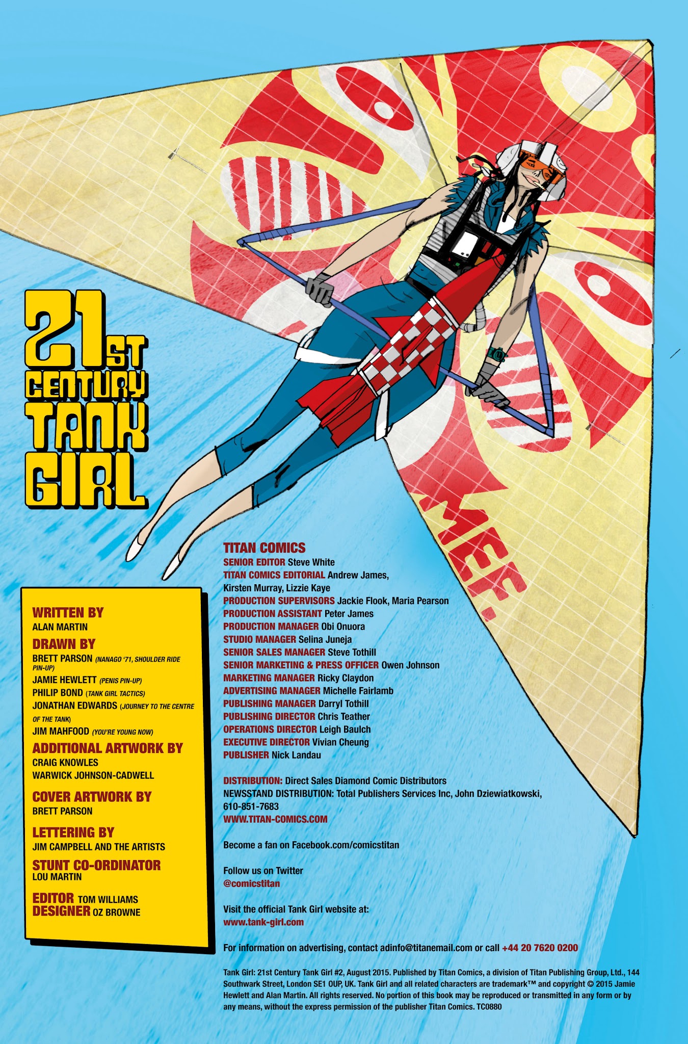 Read online Tank Girl: 21st Century Tank Girl comic -  Issue #2 - 2