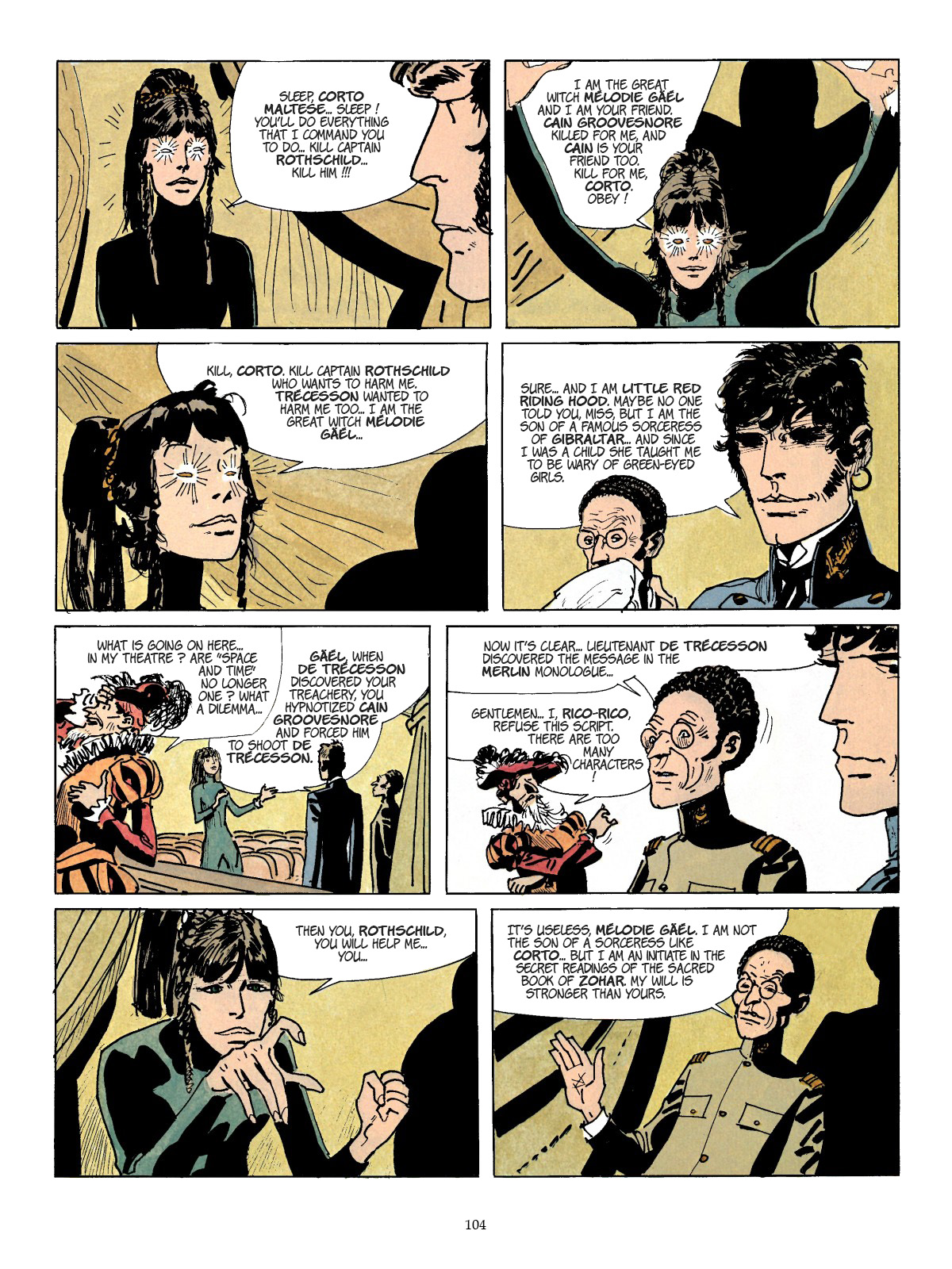Read online Corto Maltese comic -  Issue # TPB 7 (Part 1) - 96