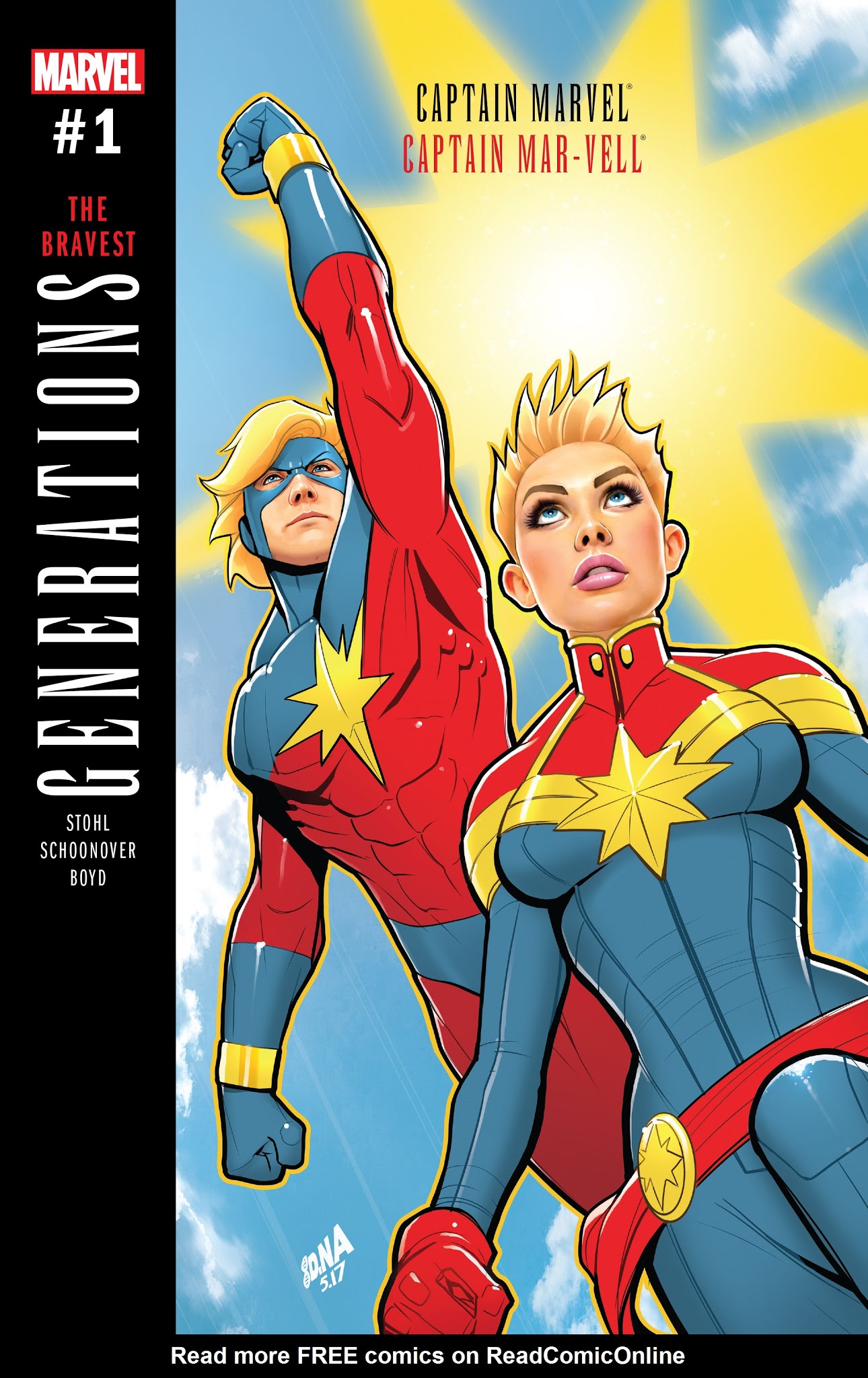 Read online Generations: Captain Marvel & Captain Mar-Vell comic -  Issue # Full - 1