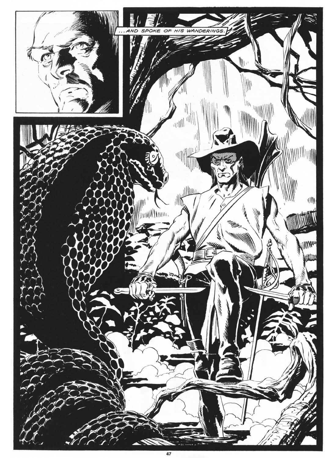 Read online The Savage Sword Of Conan comic -  Issue #162 - 49