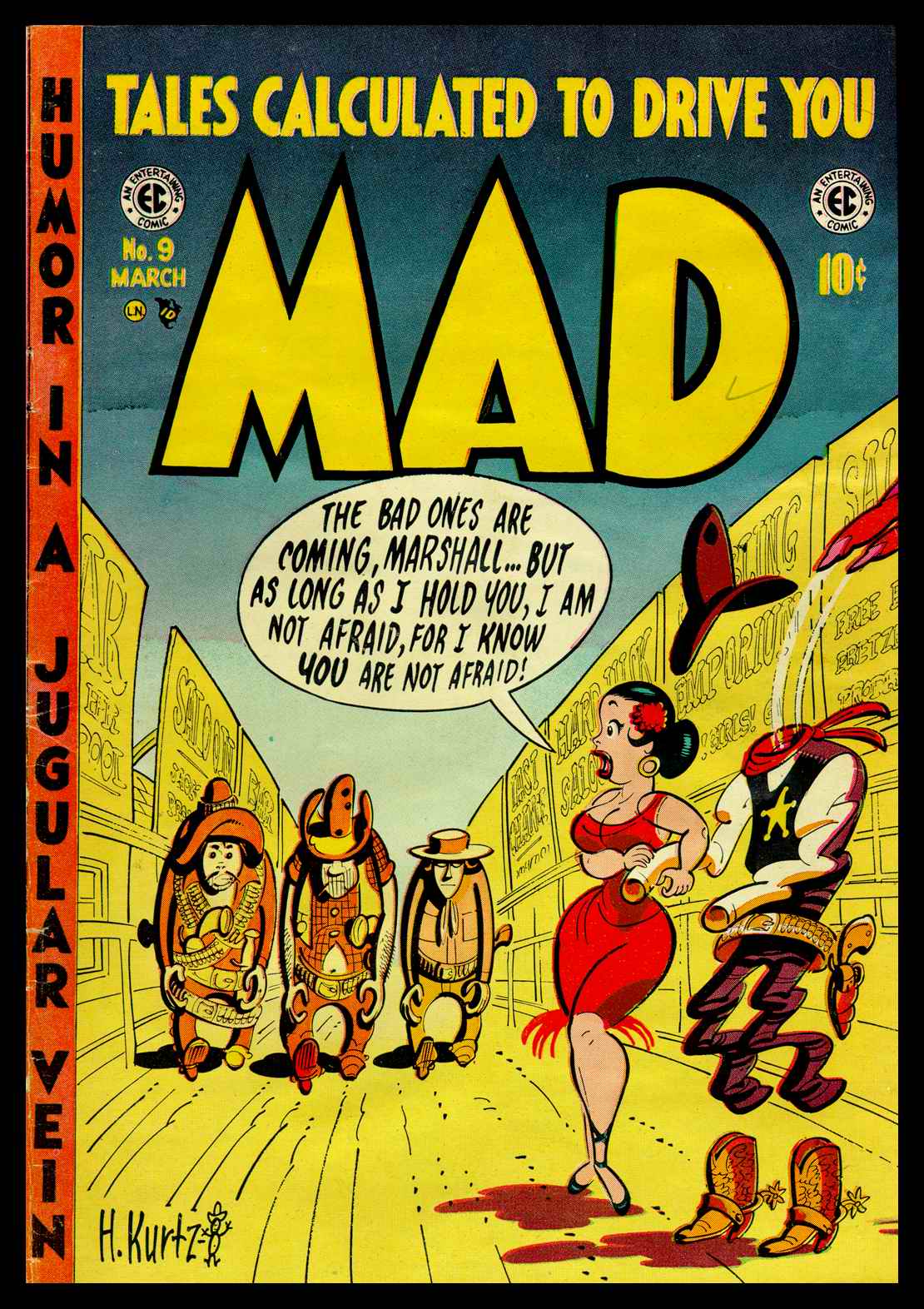 Read online MAD comic -  Issue #9 - 1