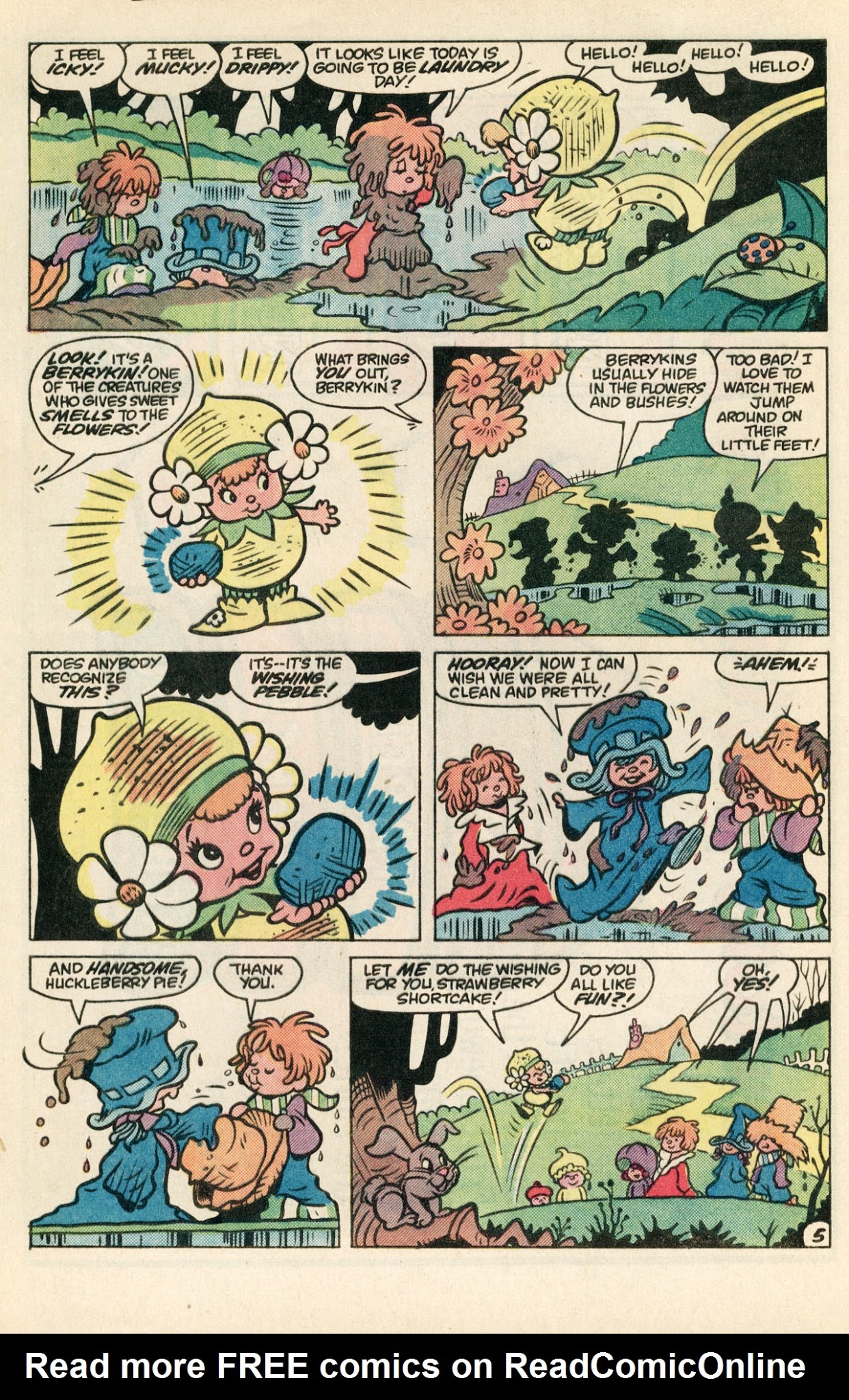 Read online Strawberry Shortcake (1985) comic -  Issue #4 - 8