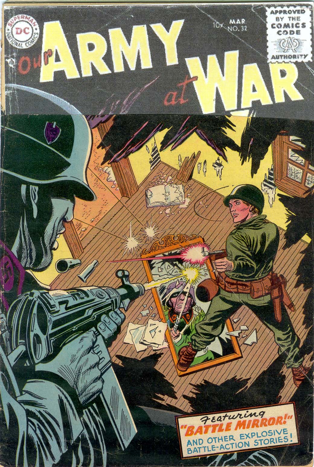 Read online Our Army at War (1952) comic -  Issue #32 - 1