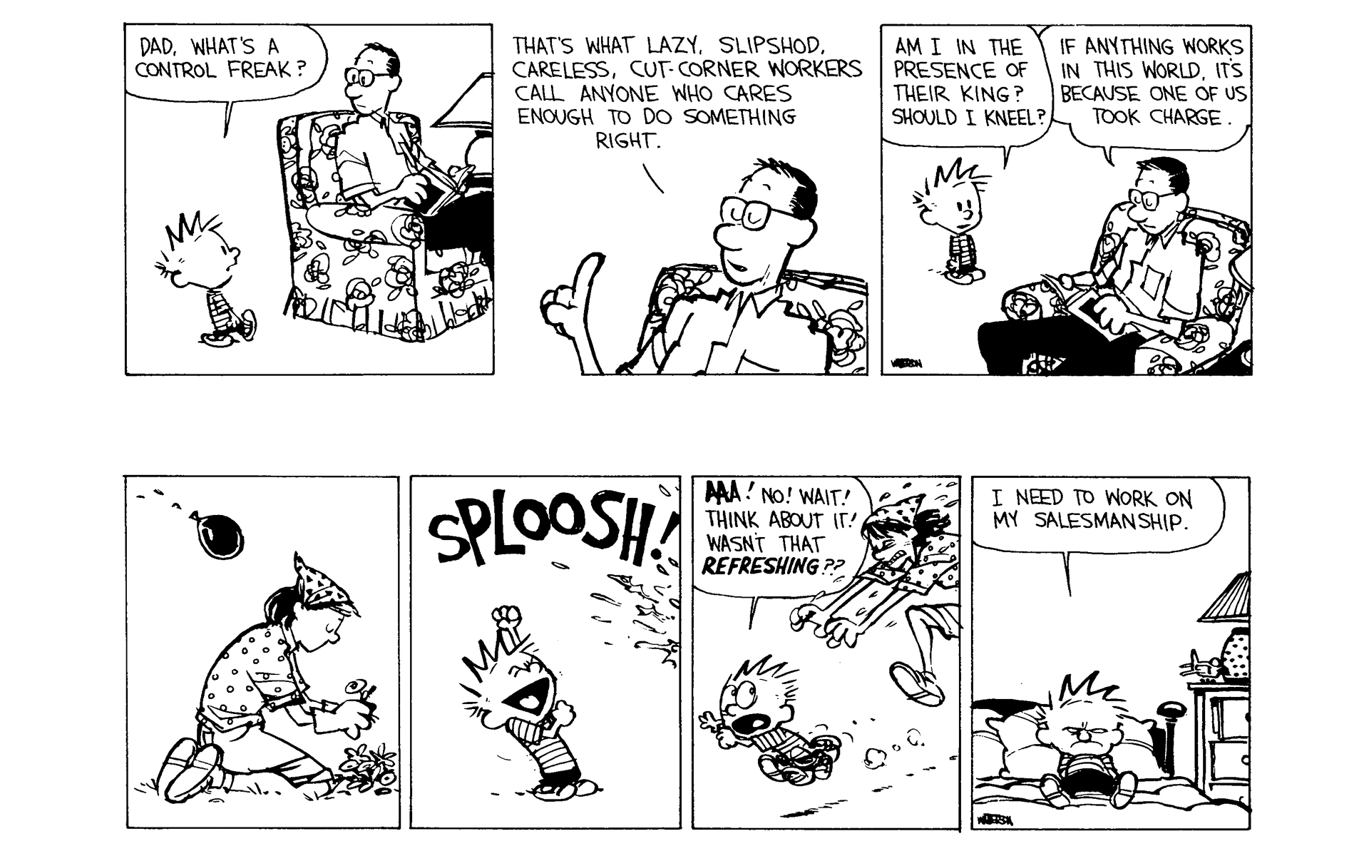 Read online Calvin and Hobbes comic -  Issue #9 - 155
