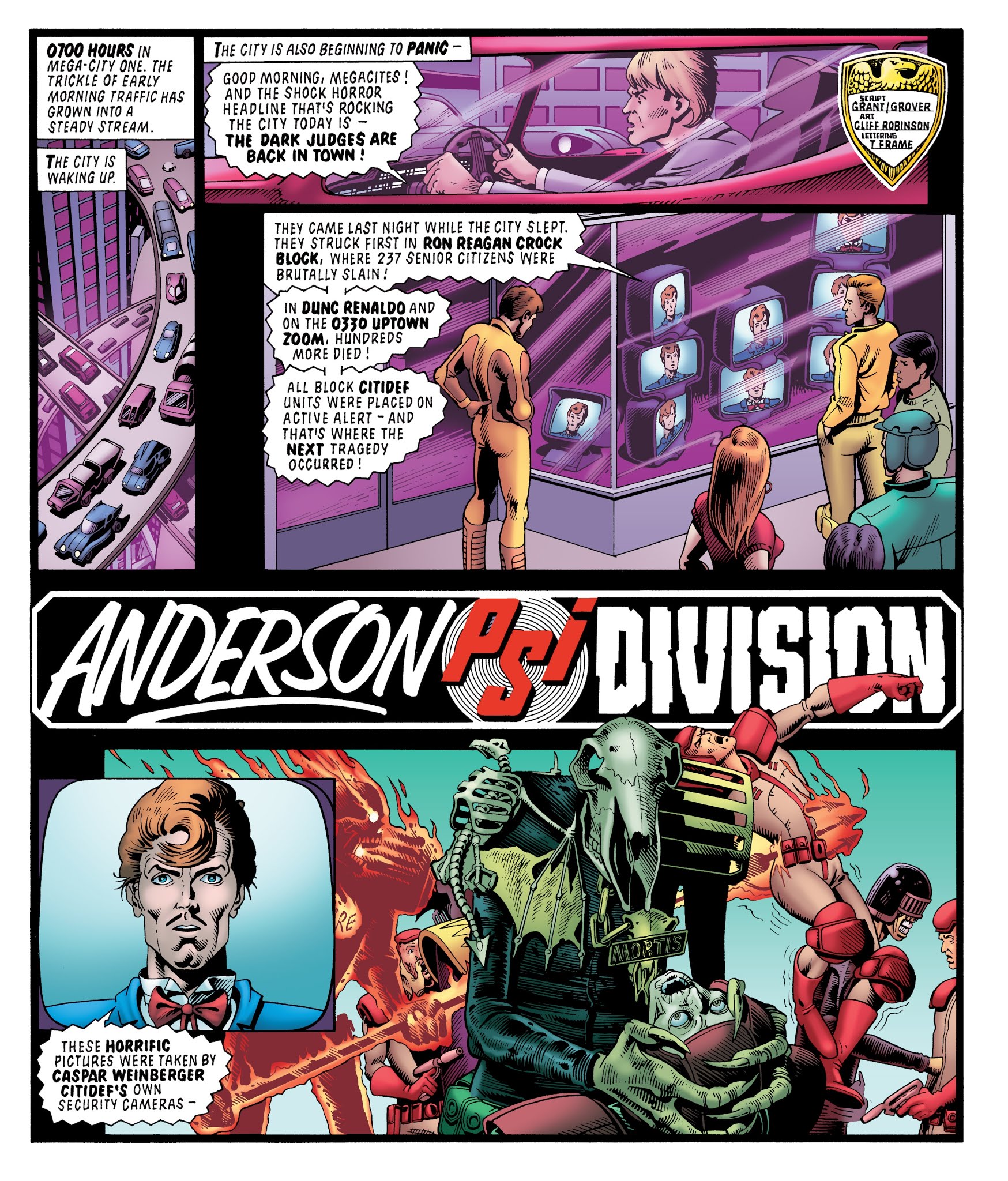 Read online Judge Dredd Classics: The Dark Judges comic -  Issue # TPB - 97