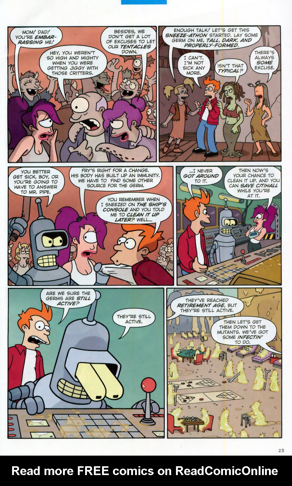 Read online Futurama Comics comic -  Issue #11 - 24