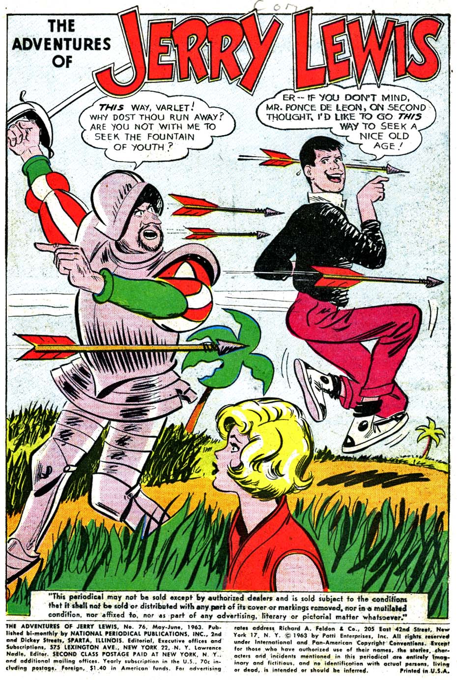 Read online The Adventures of Jerry Lewis comic -  Issue #76 - 3