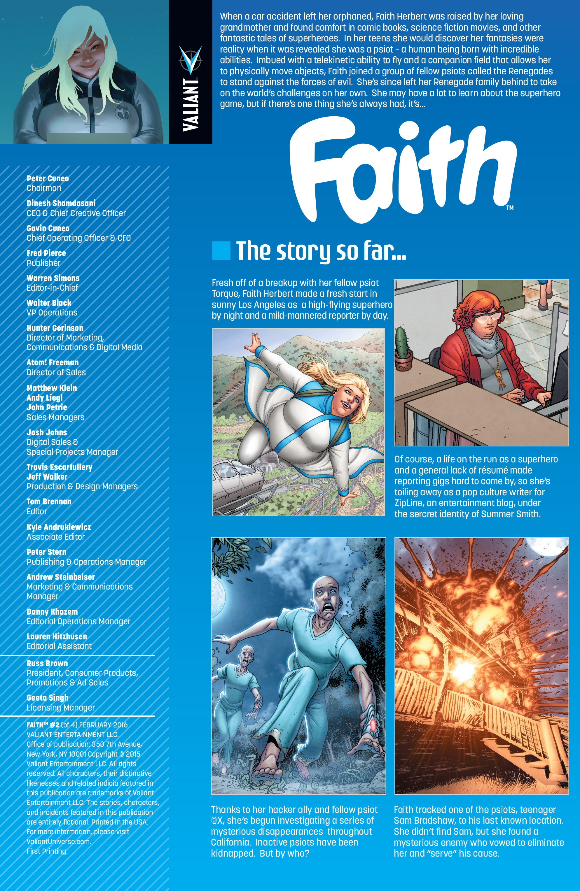Read online Faith (2016) comic -  Issue #2 - 2