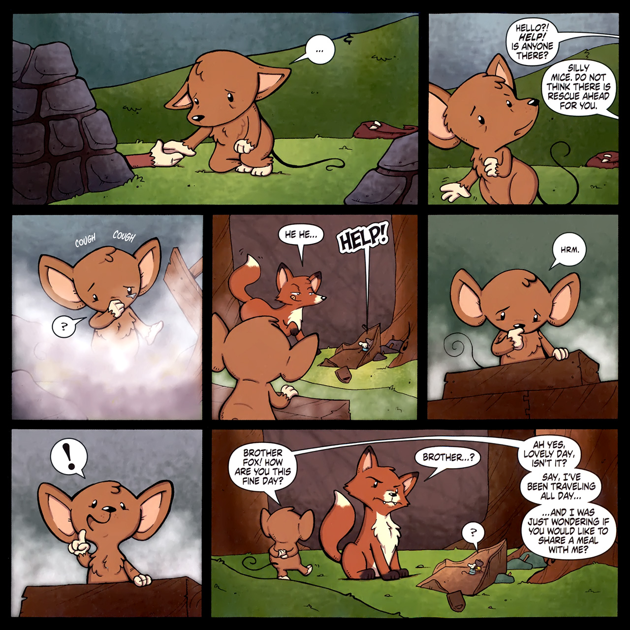 Read online Mouse Guard: Legends of the Guard comic -  Issue #3 - 7