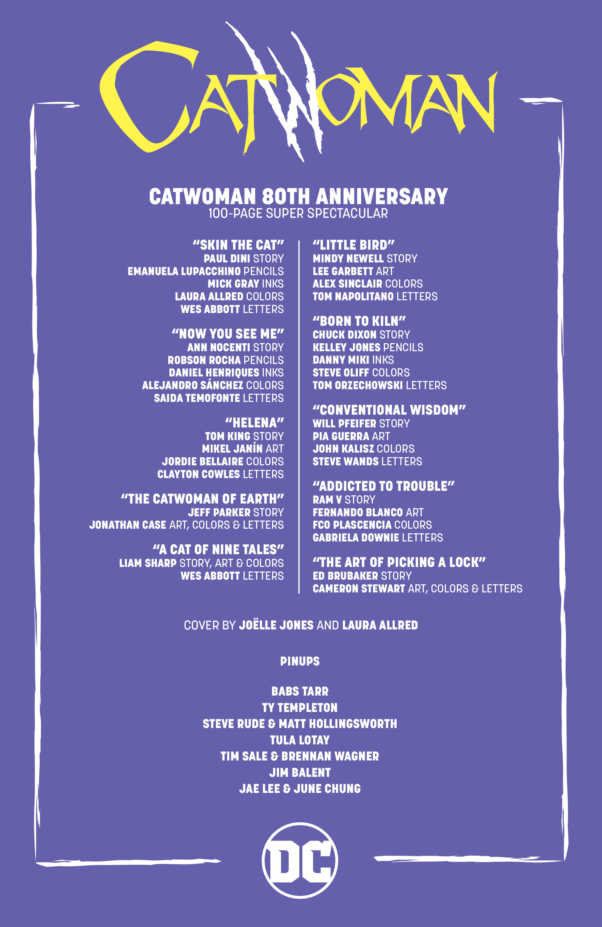 Read online Catwoman 80th Anniversary 100-Page Super Spectacular comic -  Issue # TPB - 2