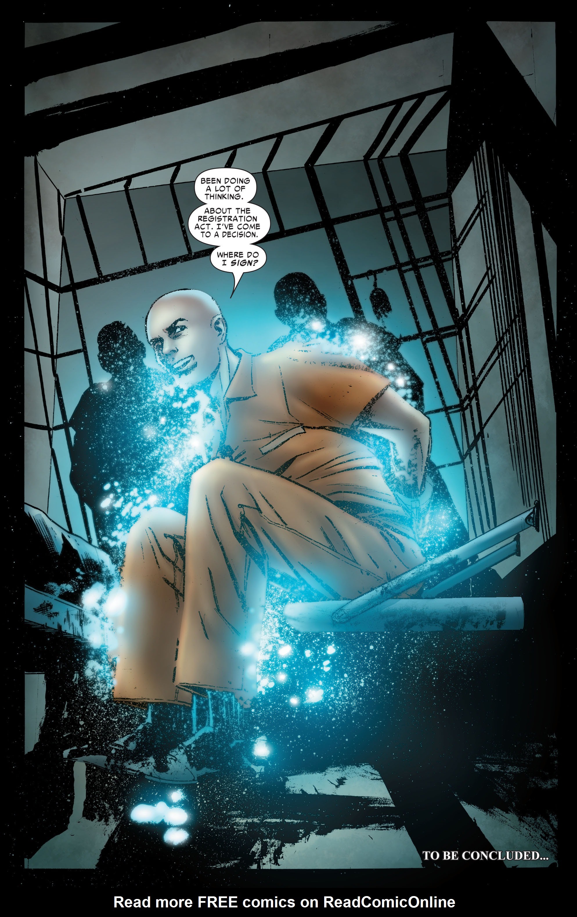 Read online Civil War: Front Line comic -  Issue #9 - 23