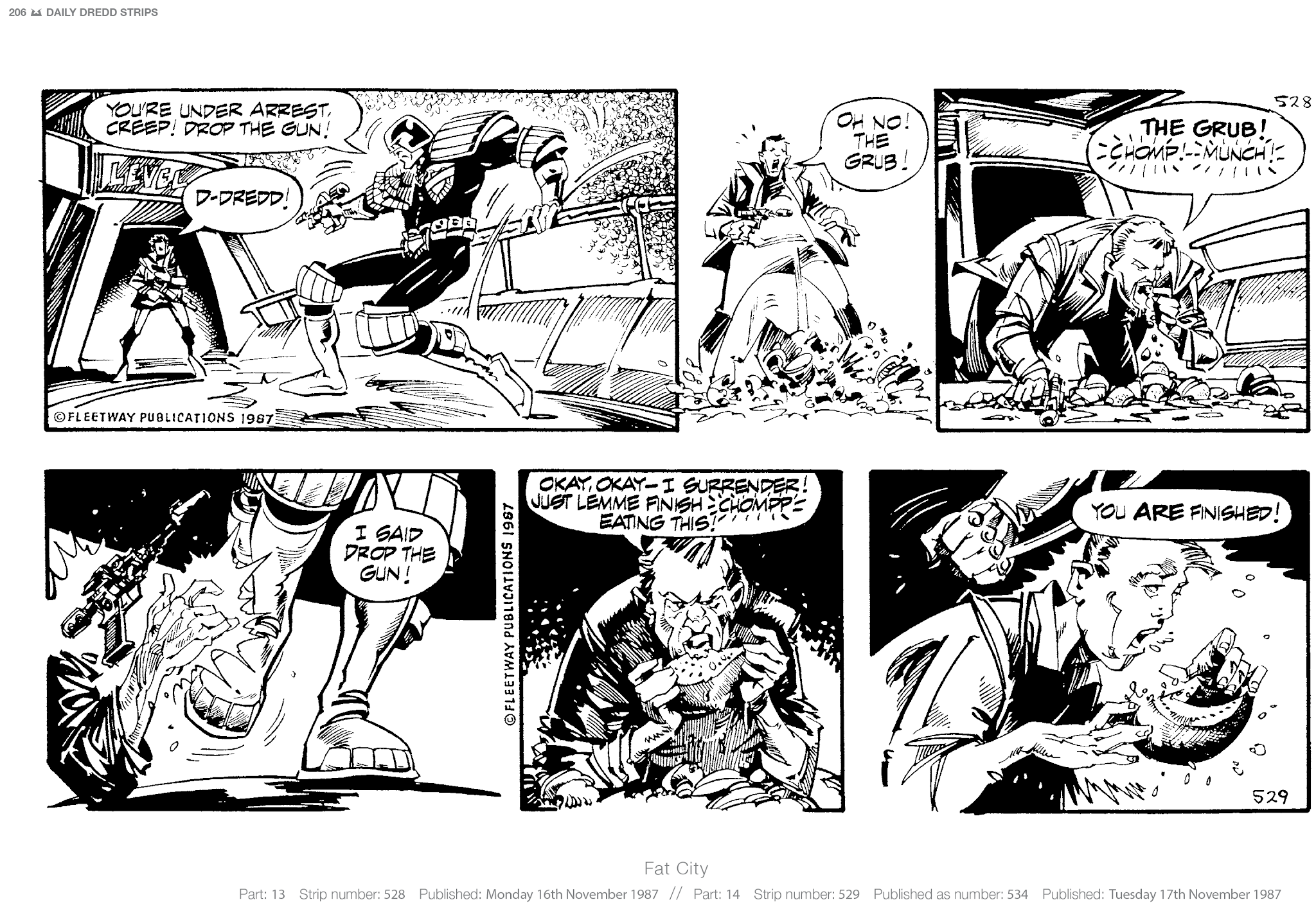 Read online Judge Dredd: The Daily Dredds comic -  Issue # TPB 2 - 209