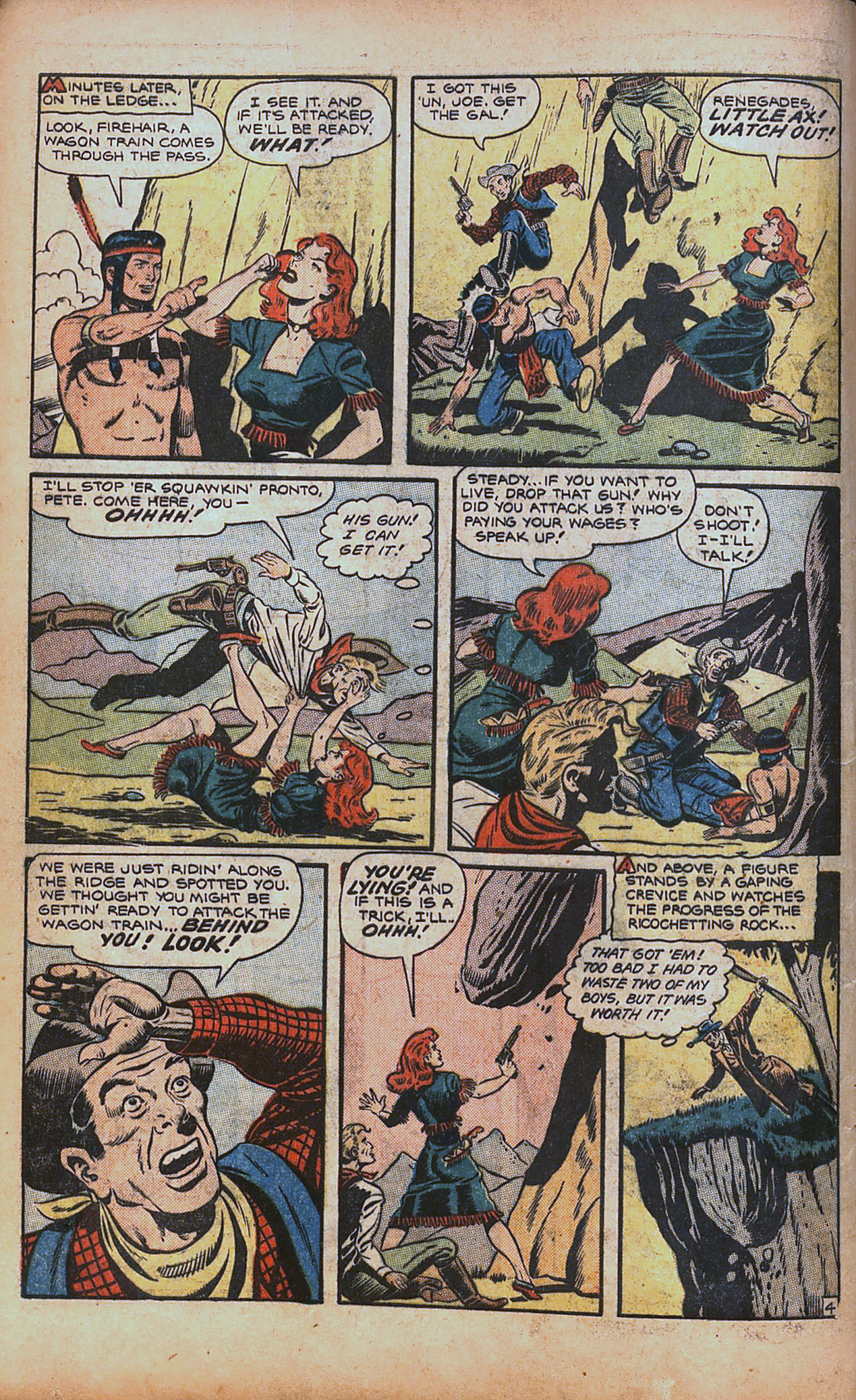Read online Pioneer West Romances comic -  Issue #3 - 6
