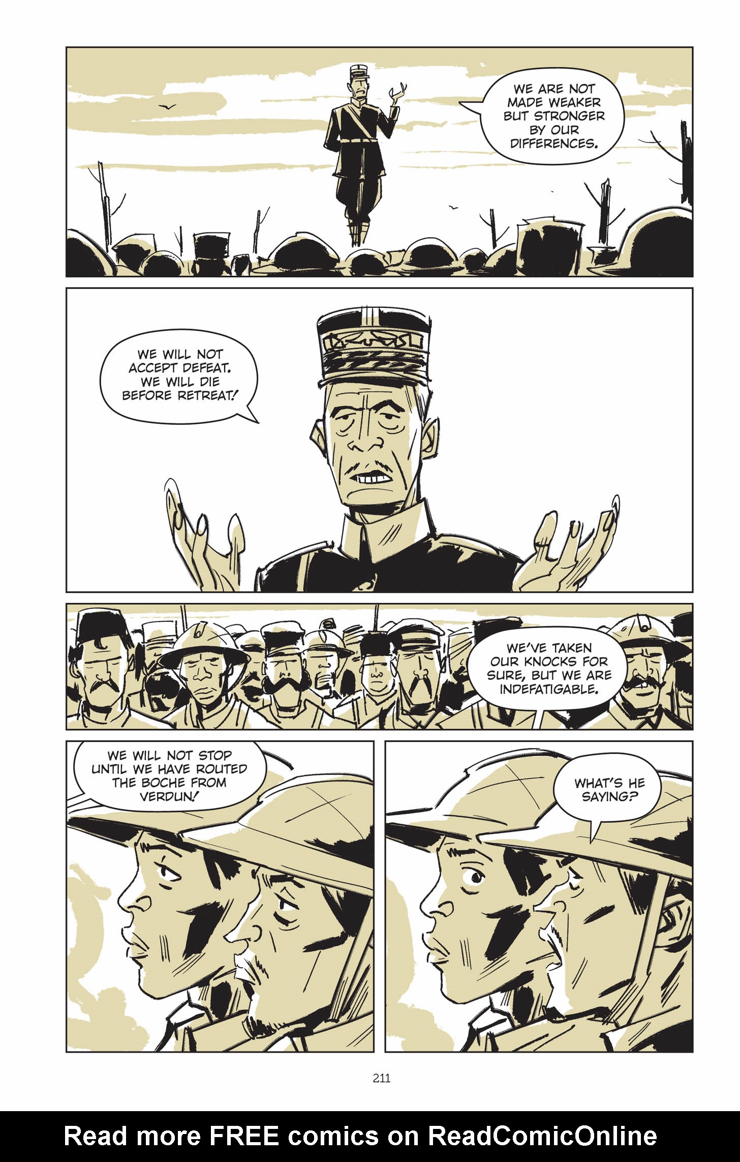 Read online Now Let Me Fly: A Portrait of Eugene Bullard comic -  Issue # TPB (Part 3) - 11