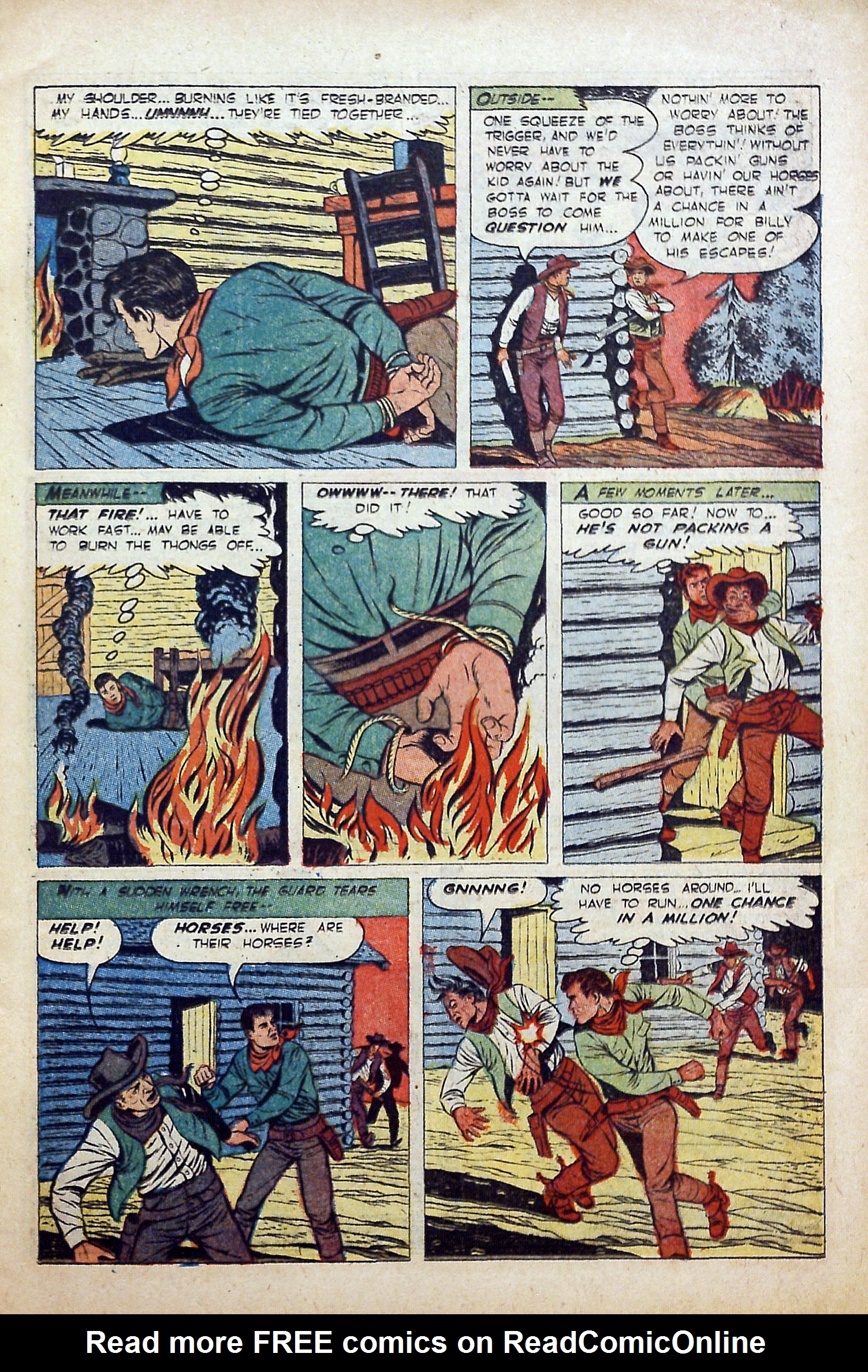 Read online Billy the Kid Adventure Magazine comic -  Issue #14 - 15