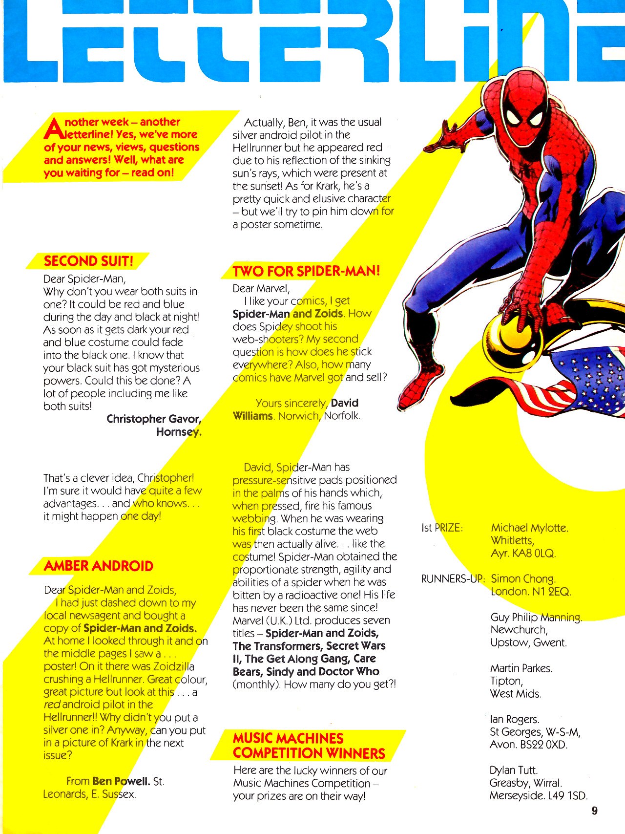 Read online Spider-Man and Zoids comic -  Issue #20 - 9