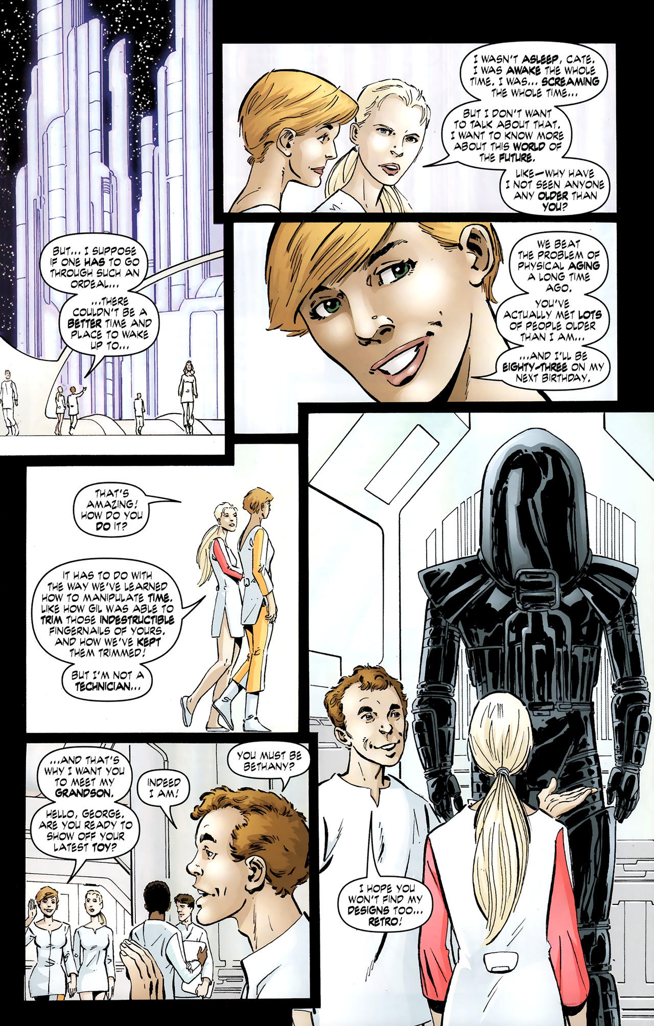 Read online John Byrne's Next Men (2010) comic -  Issue #4 - 22