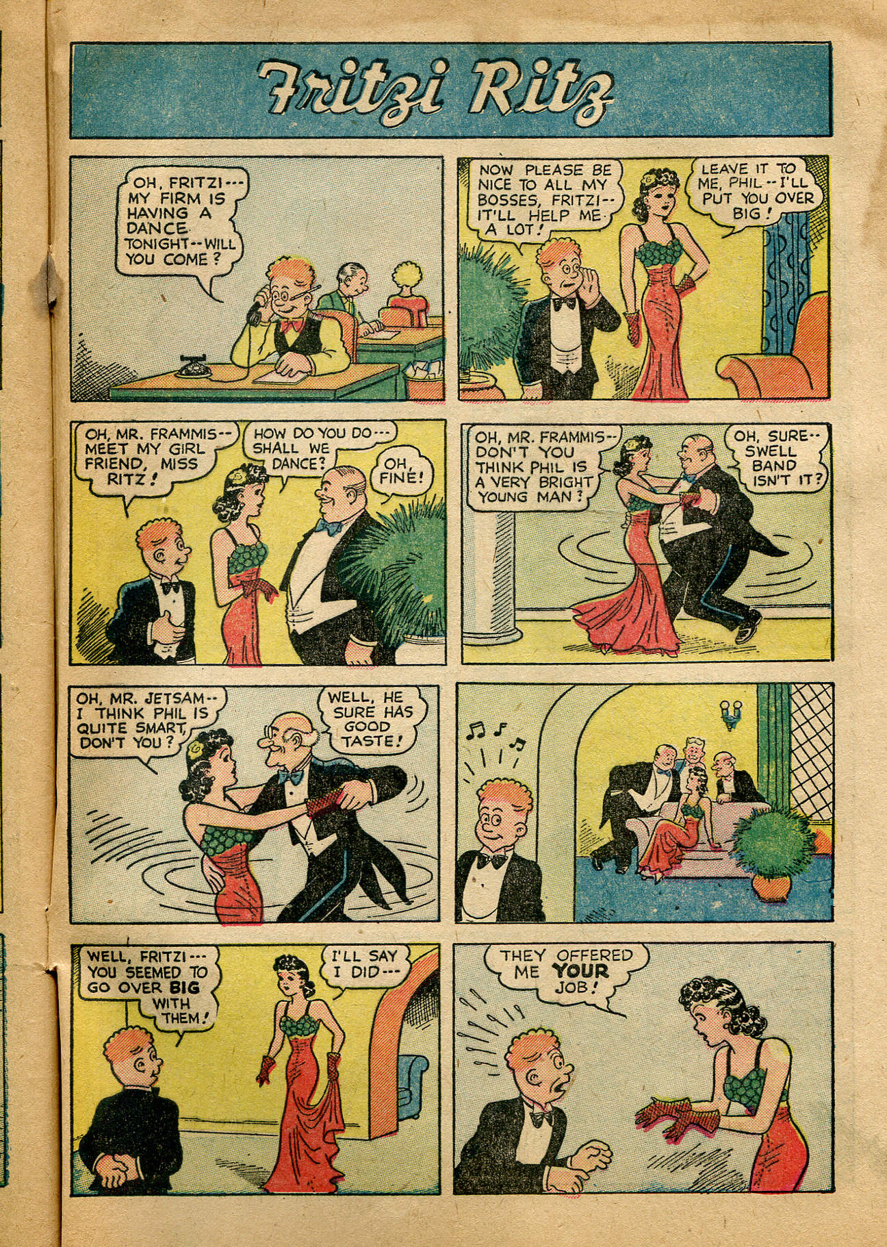 Read online Fritzi Ritz (1953) comic -  Issue #41 - 31
