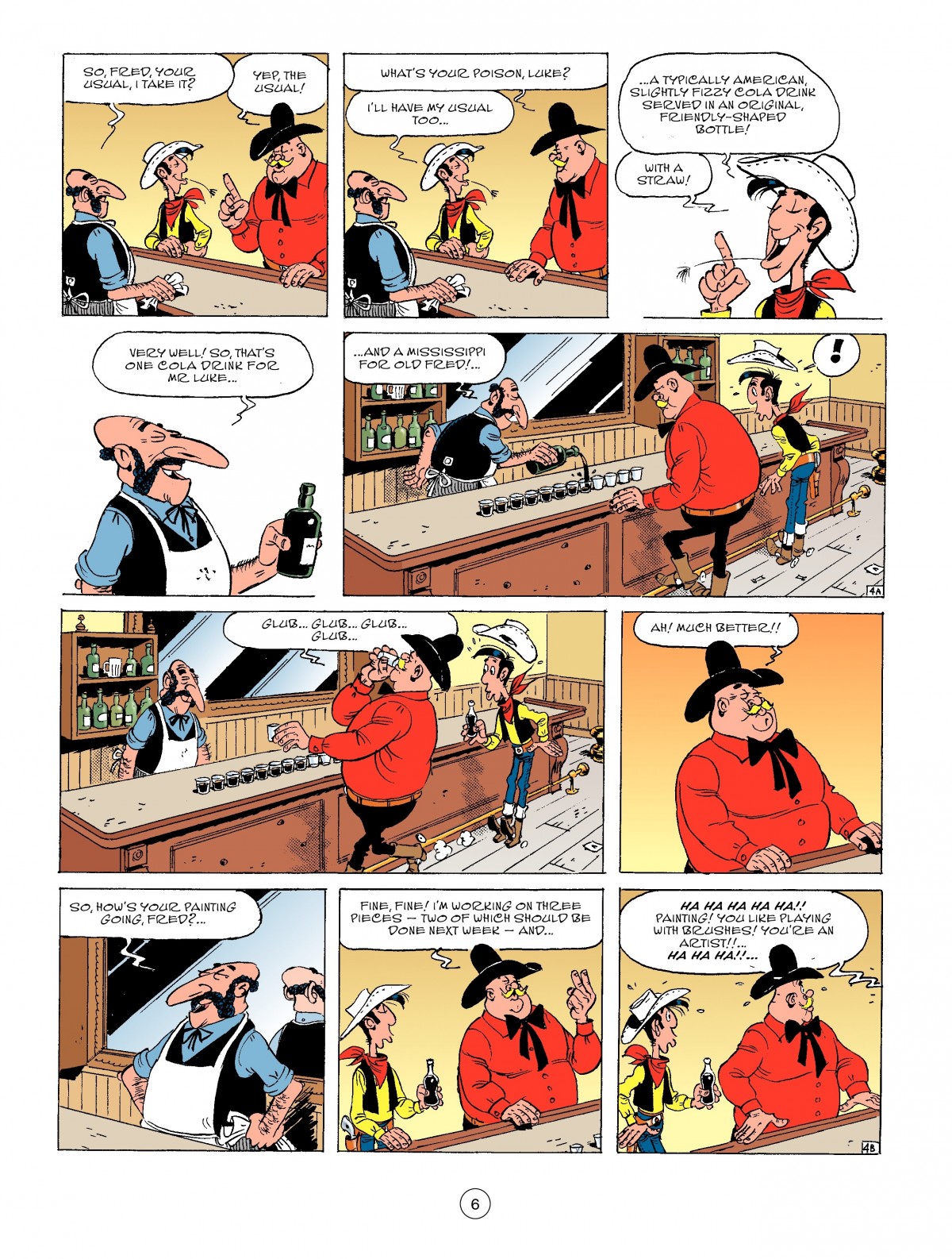 Read online A Lucky Luke Adventure comic -  Issue #51 - 6