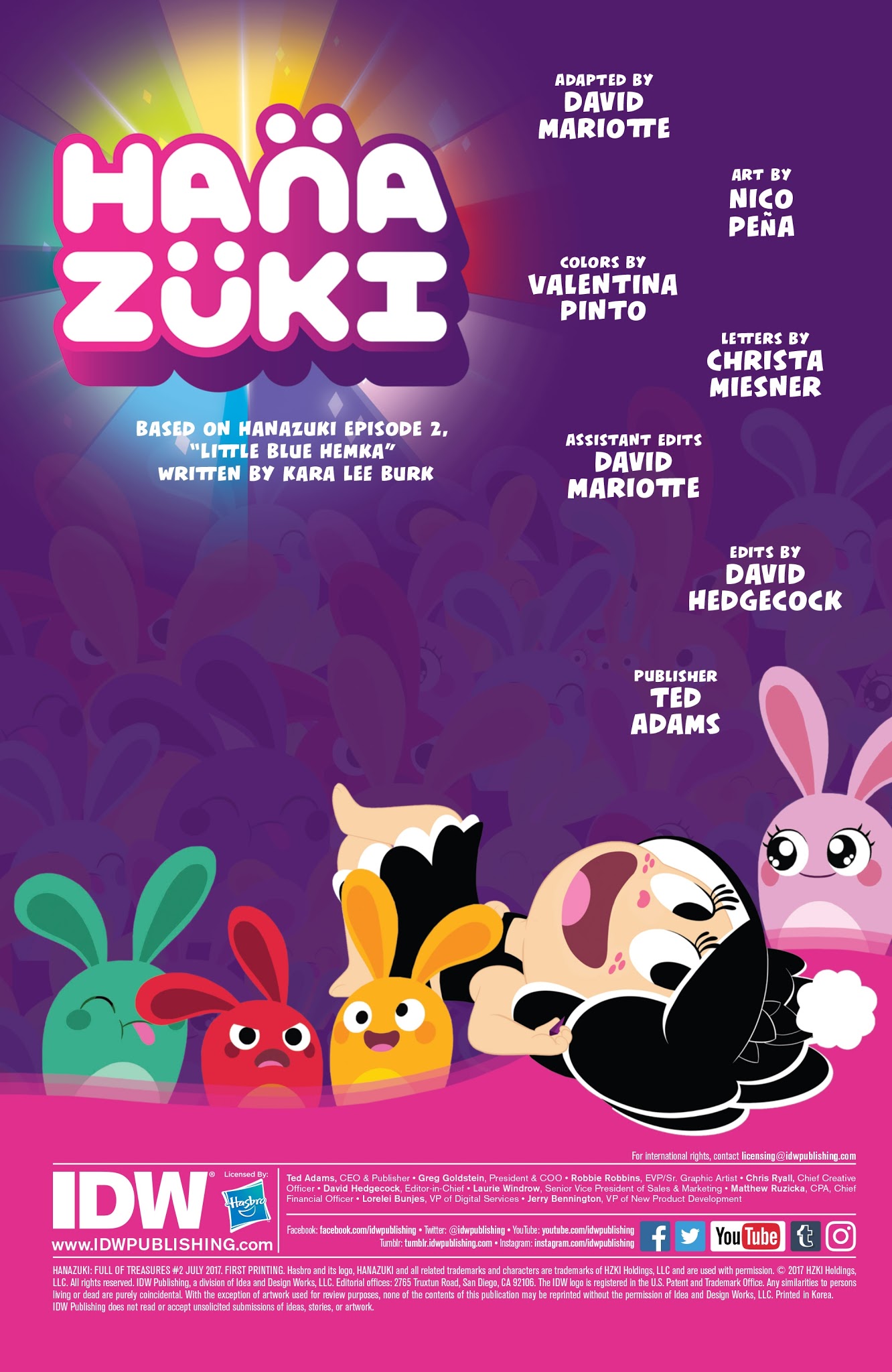 Read online Hanazuki: Full of Treasures comic -  Issue #2 - 2