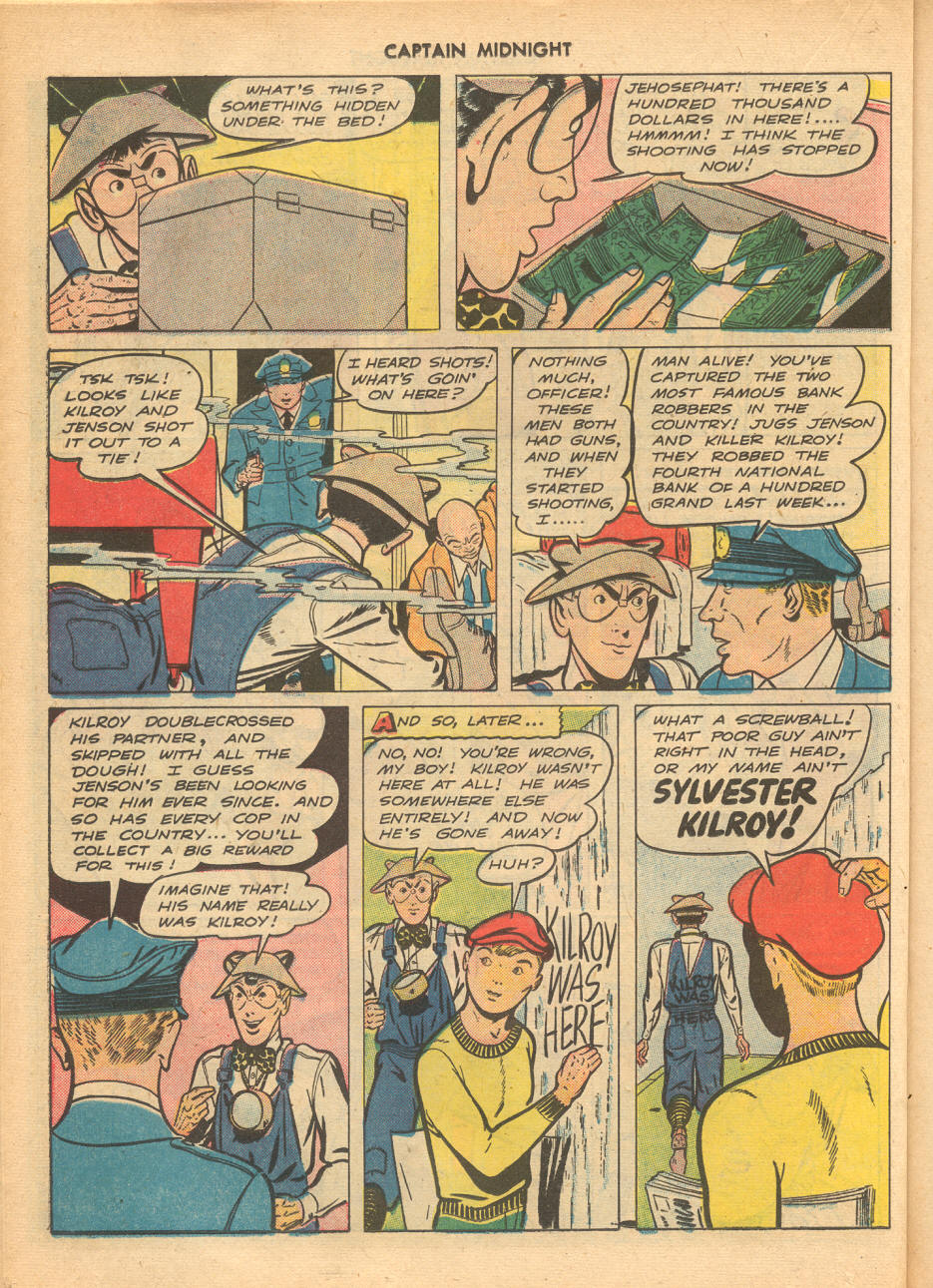 Read online Captain Midnight (1942) comic -  Issue #55 - 32