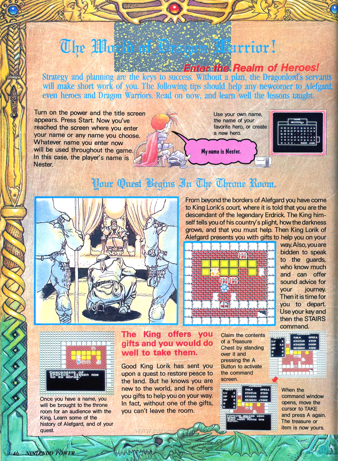Read online Nintendo Power comic -  Issue #7 - 34
