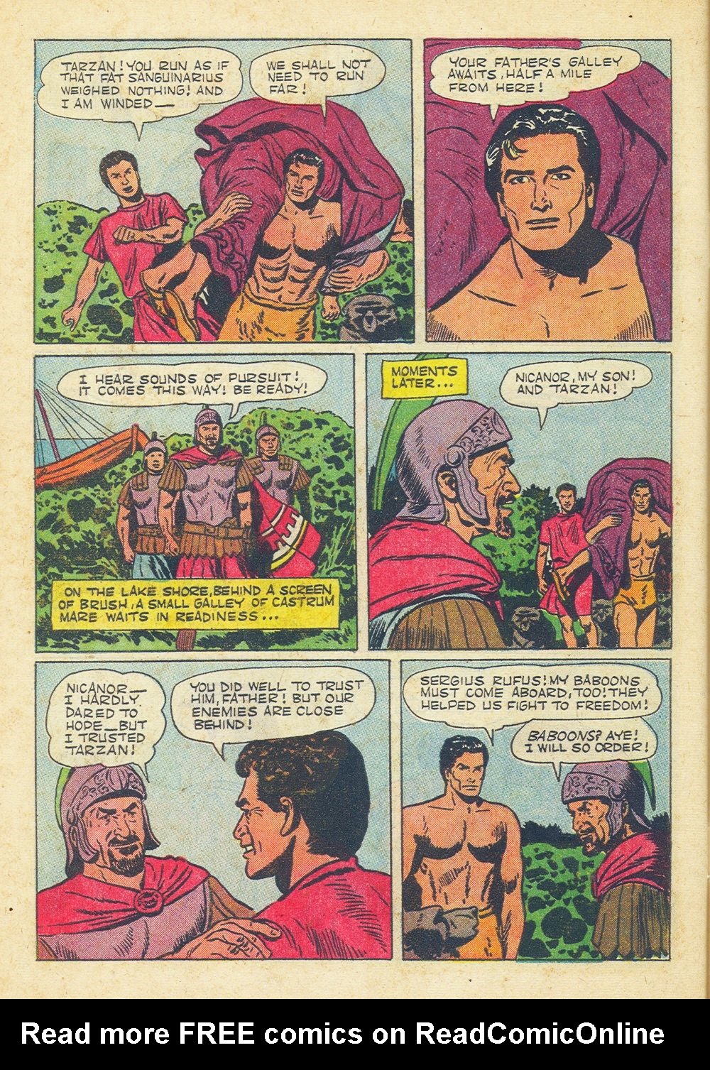 Read online Tarzan (1948) comic -  Issue #58 - 40