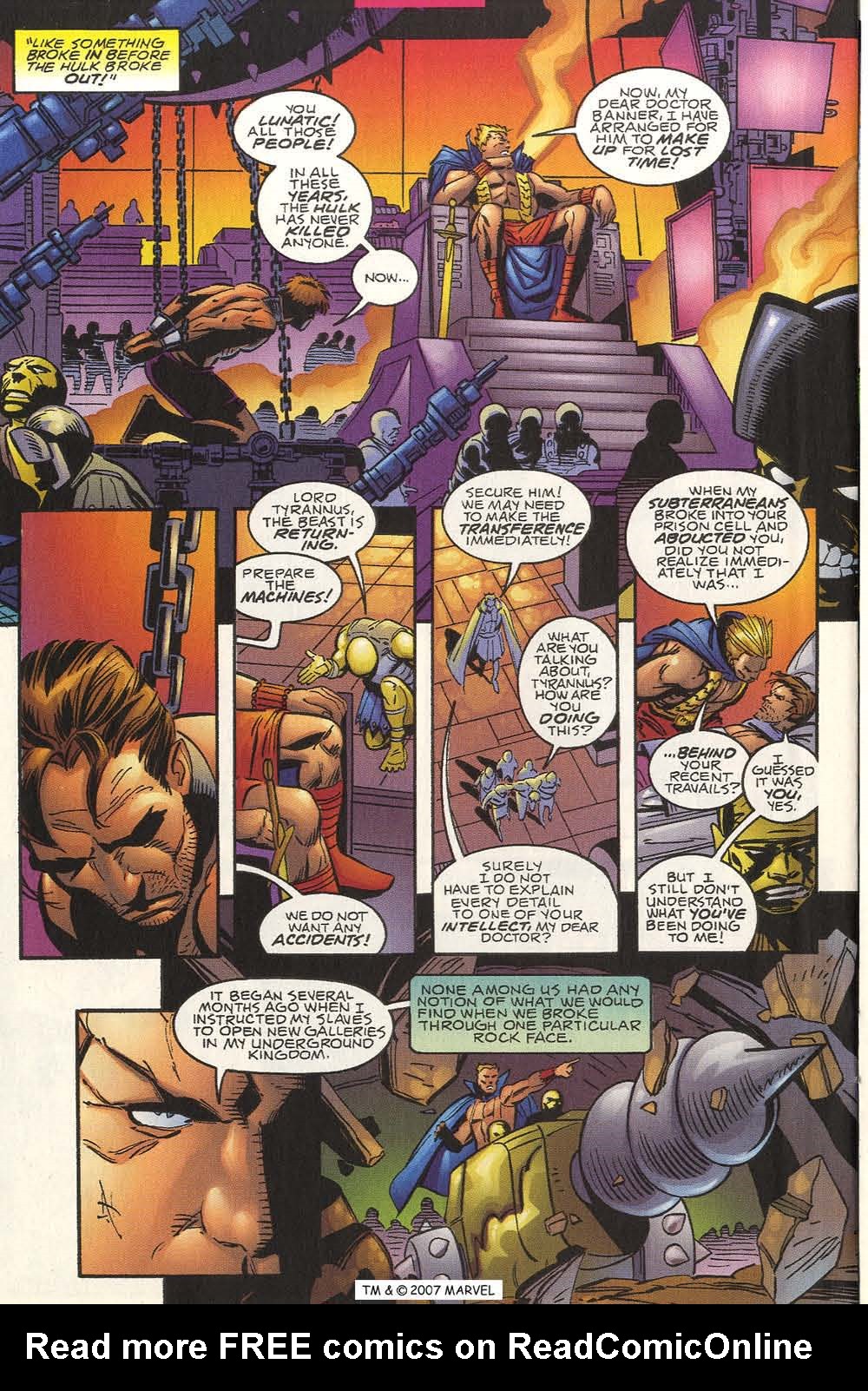 Read online Hulk (1999) comic -  Issue #4 - 22
