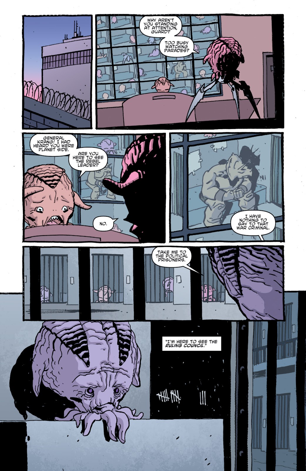 Teenage Mutant Ninja Turtles Utrom Empire issue 2 - Page 9