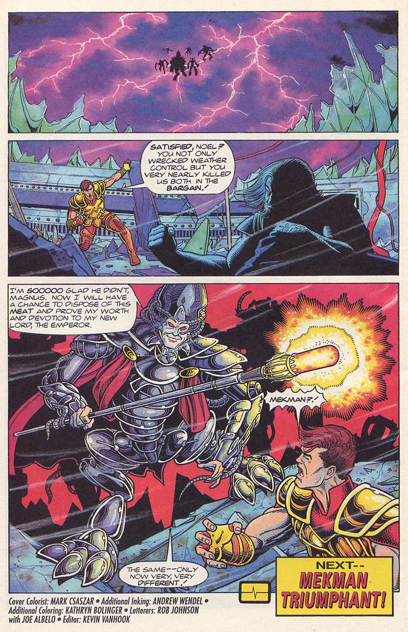 Read online Magnus Robot Fighter (1991) comic -  Issue #27 - 21