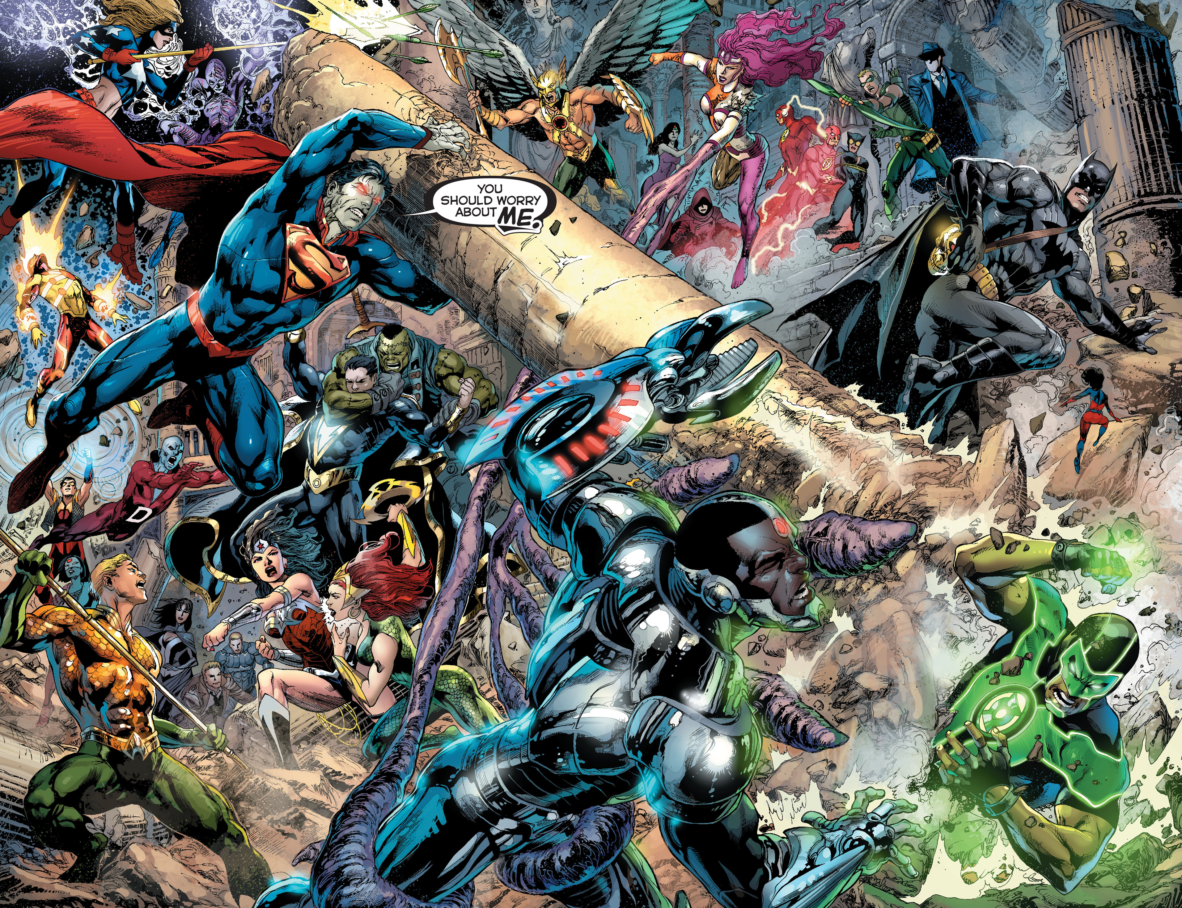 Read online Justice League: Trinity War comic -  Issue # Full - 259