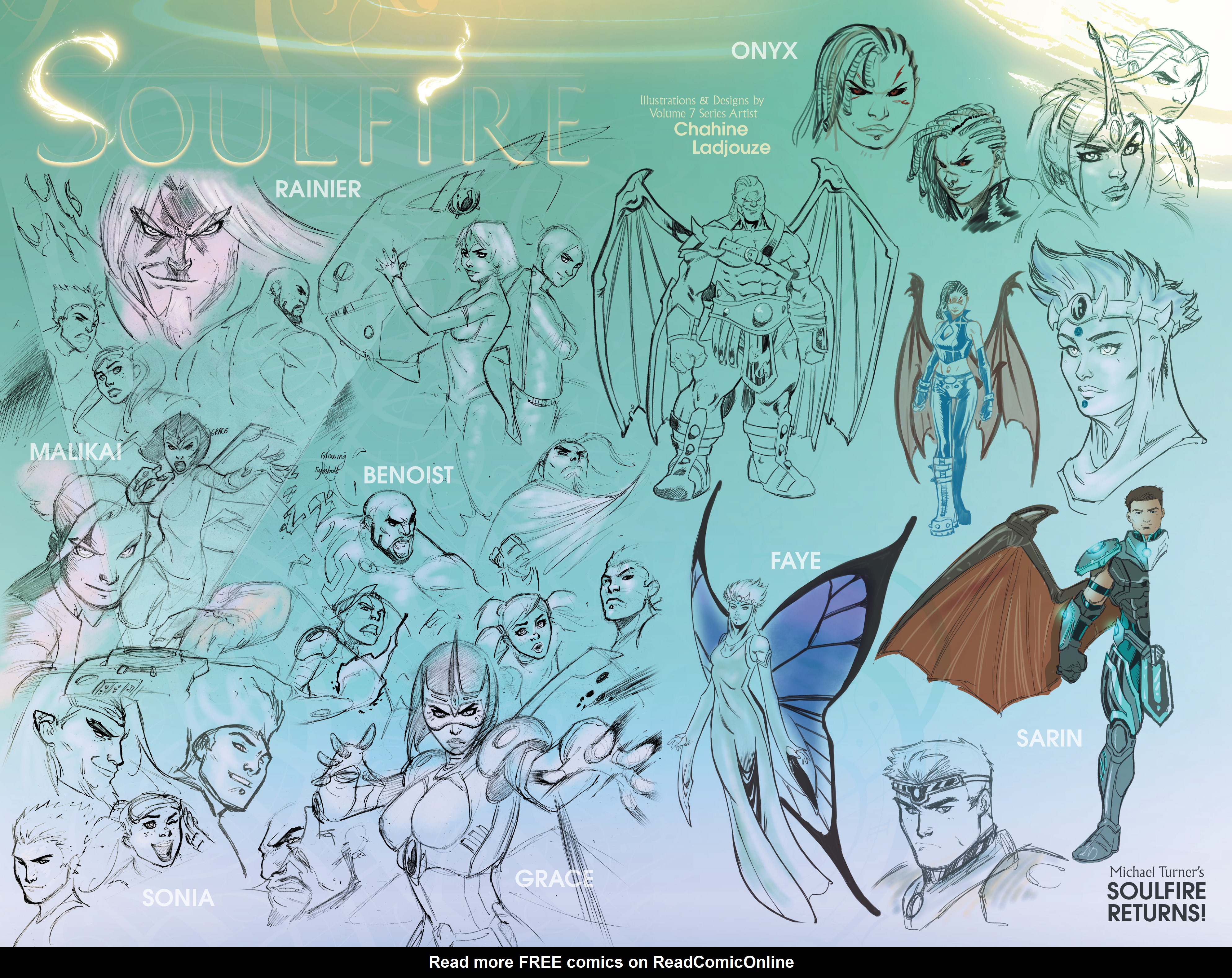 Read online Michael Turner's Soulfire Primer comic -  Issue # Full - 16