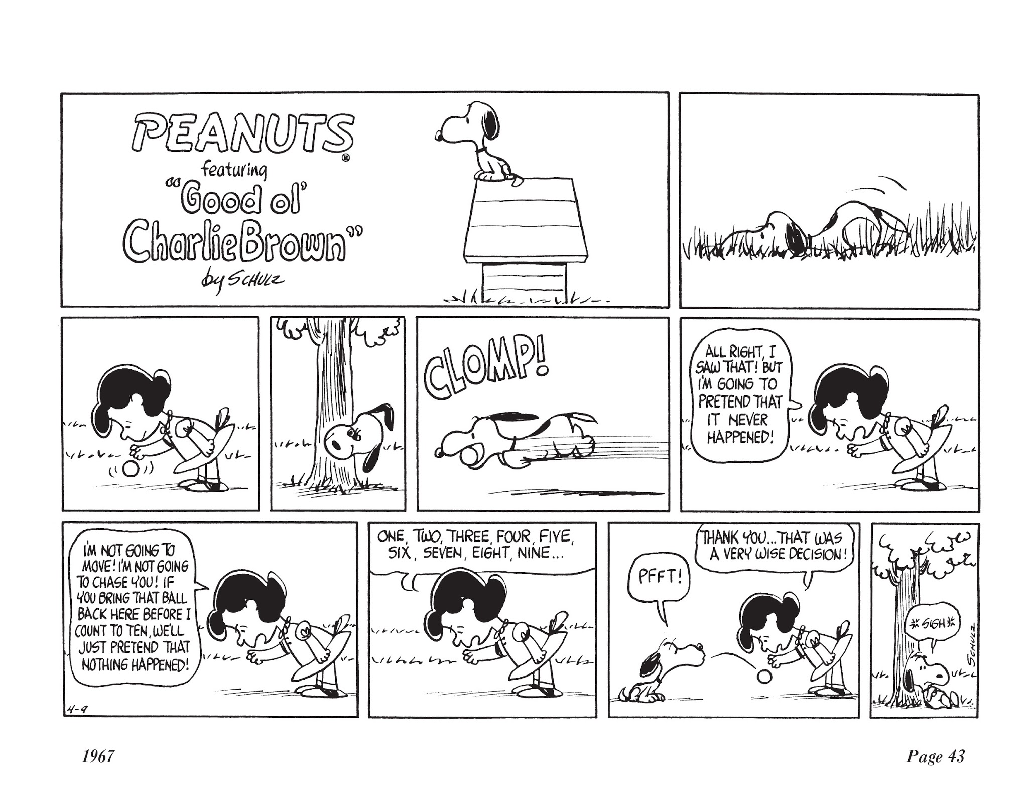 Read online The Complete Peanuts comic -  Issue # TPB 9 - 54