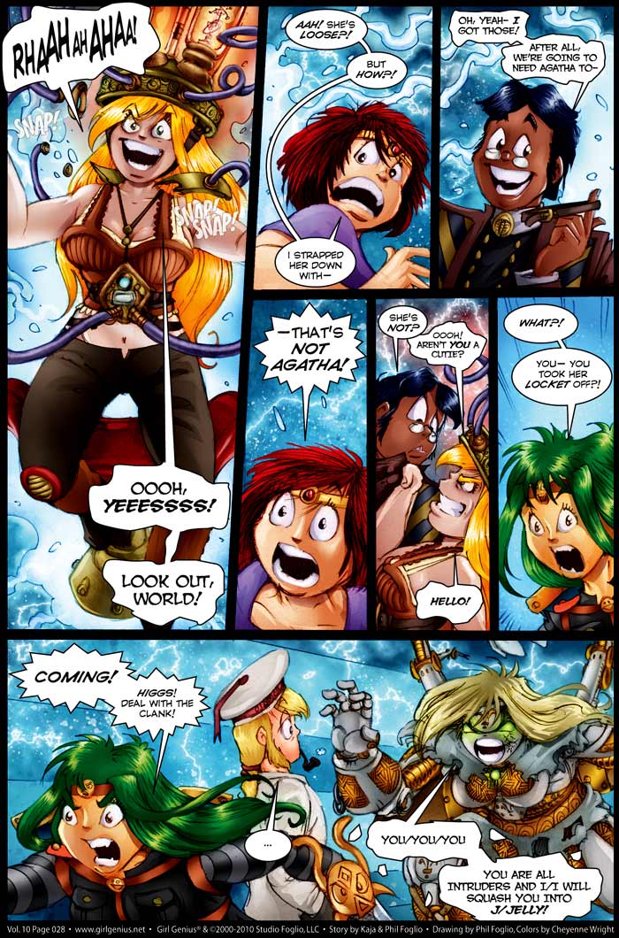 Read online Girl Genius (2002) comic -  Issue #10 - 29