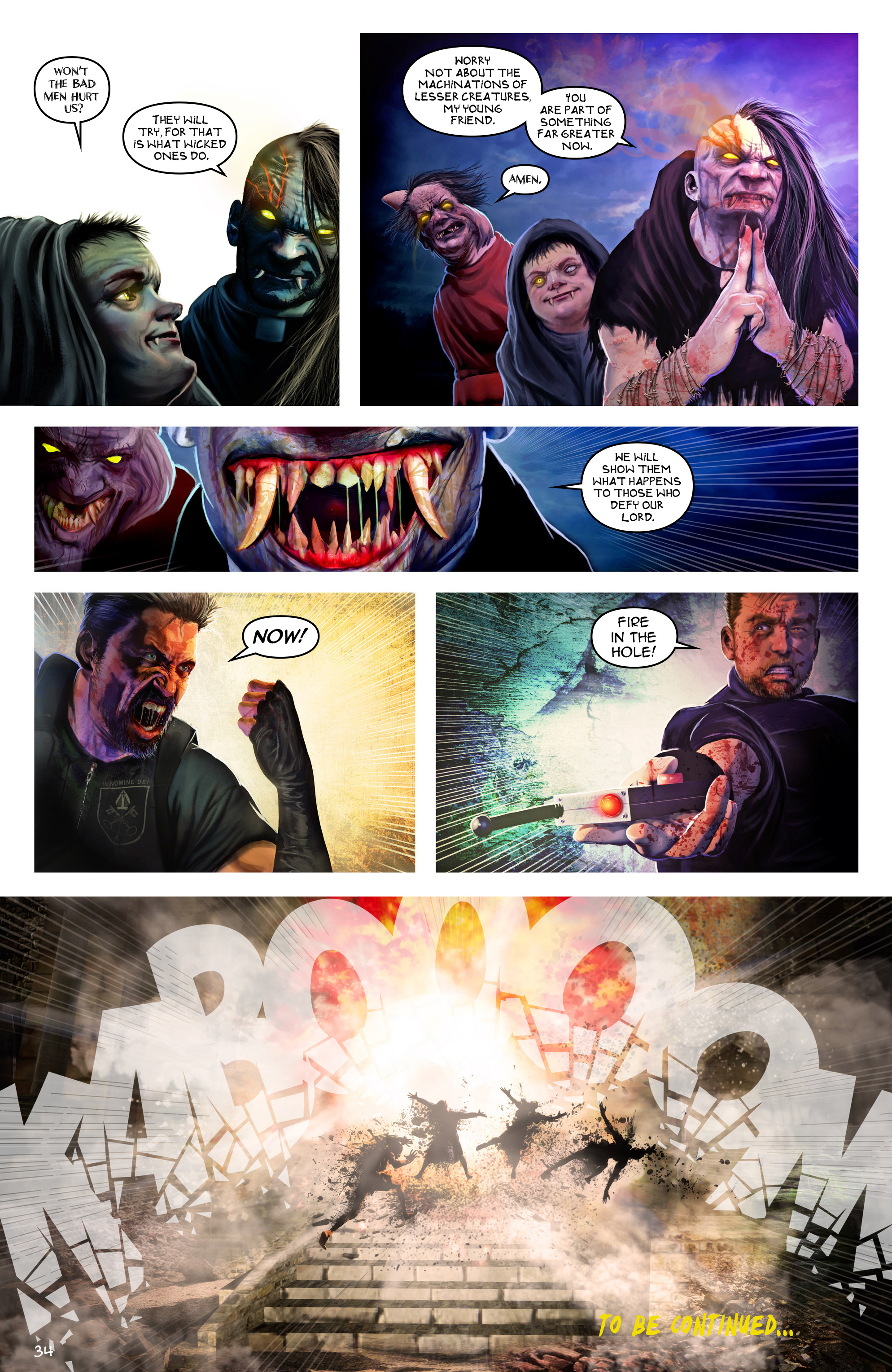 Read online Escape from Jesus Island comic -  Issue #3 - 34