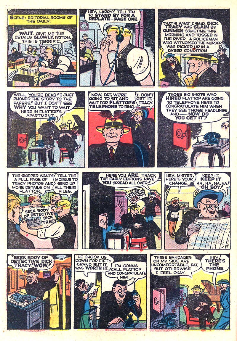 Read online Dick Tracy comic -  Issue #110 - 12