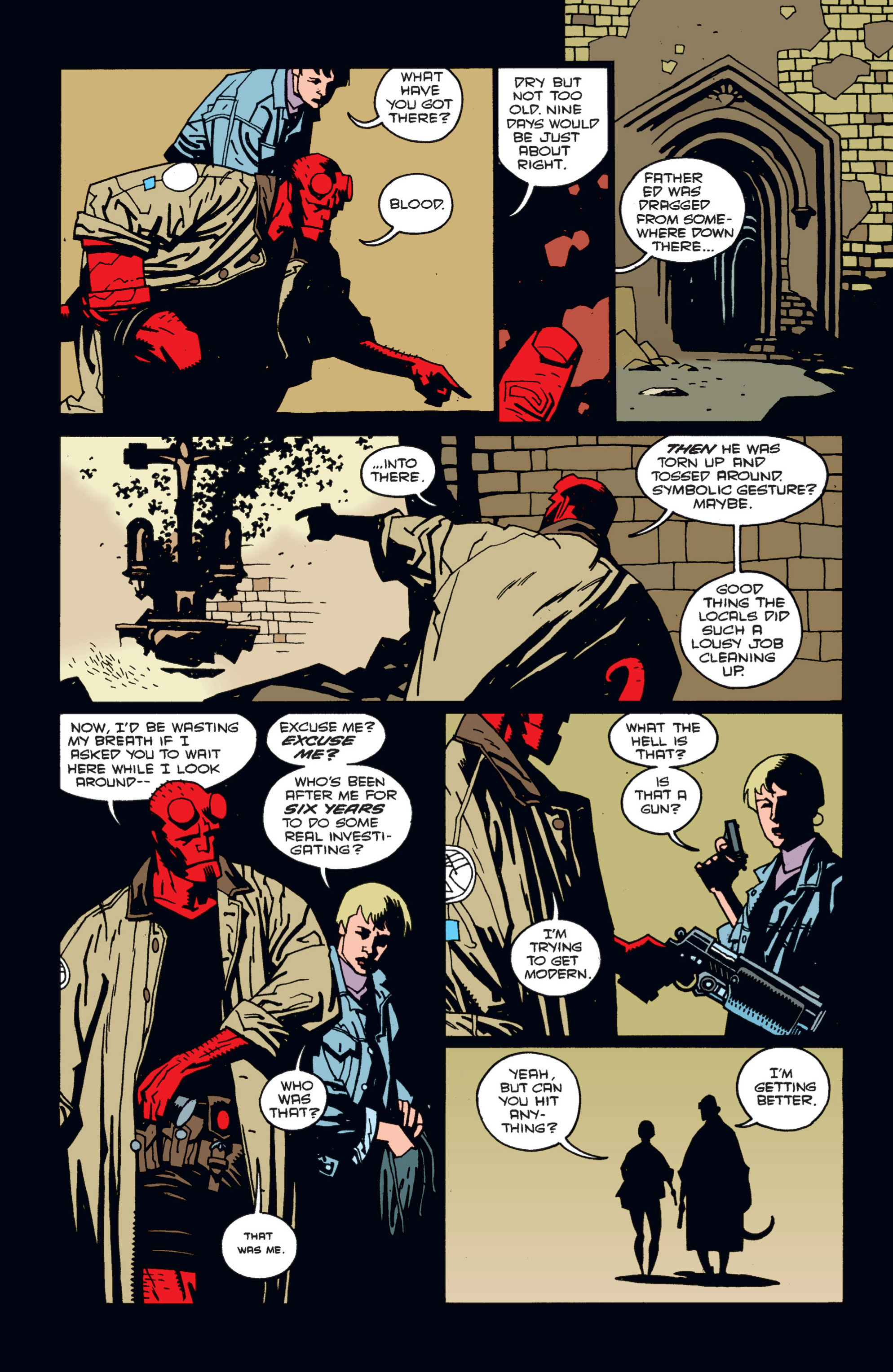 Read online Hellboy comic -  Issue #3 - 93