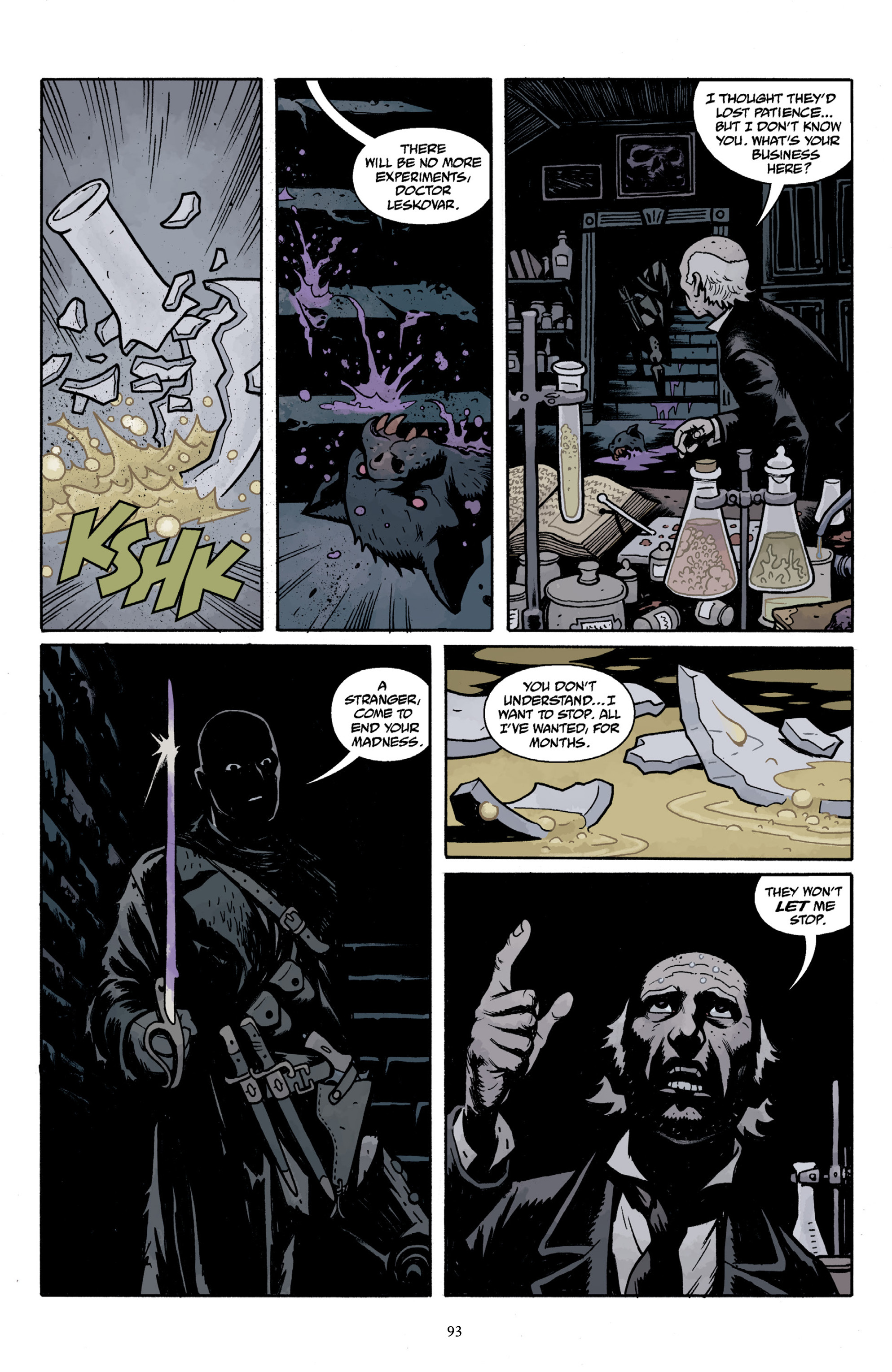 Read online Baltimore Volume 3: A Passing Stranger and Other Stories comic -  Issue # Full - 95