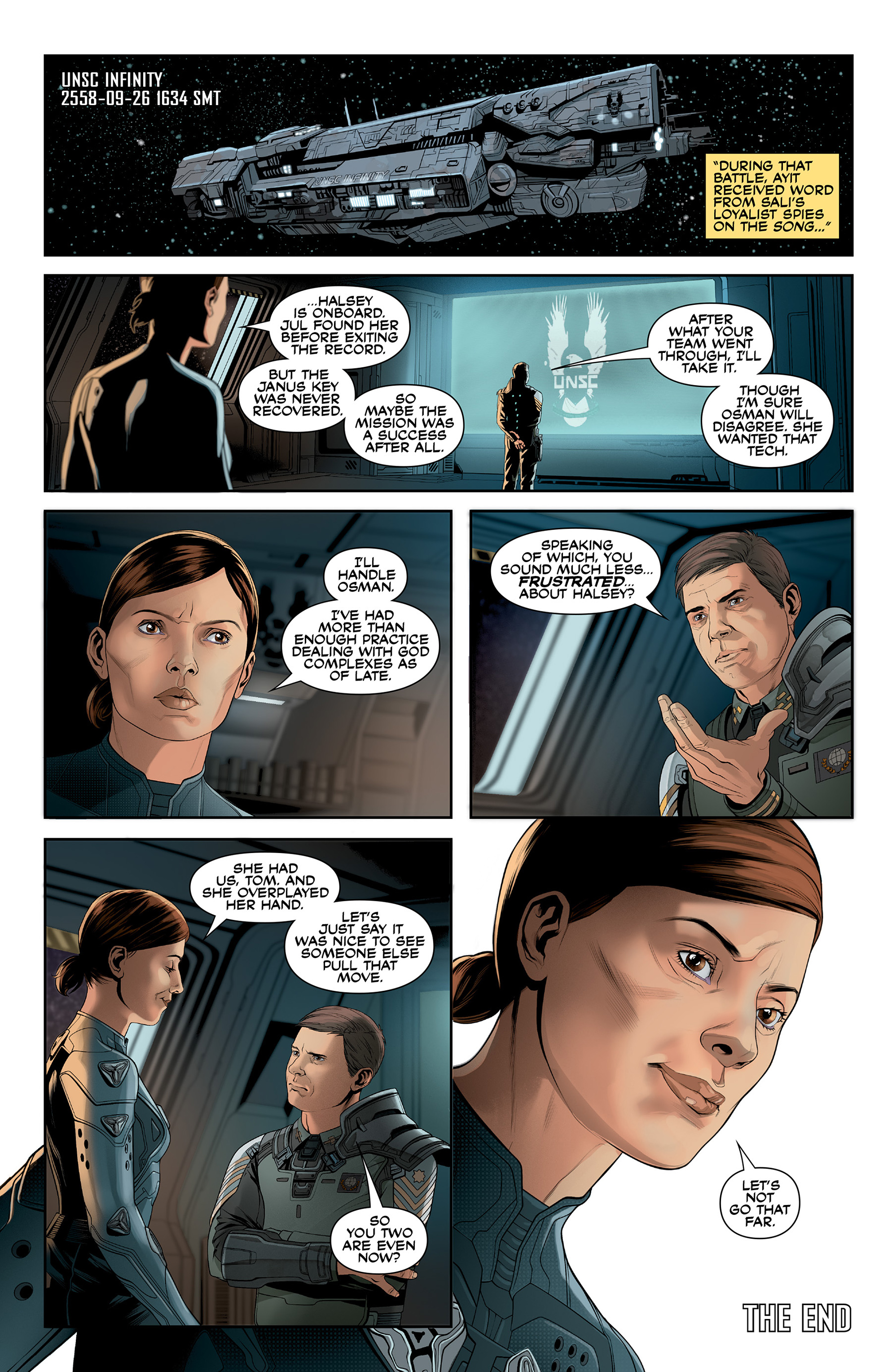 Read online Halo: Escalation comic -  Issue #24 - 24