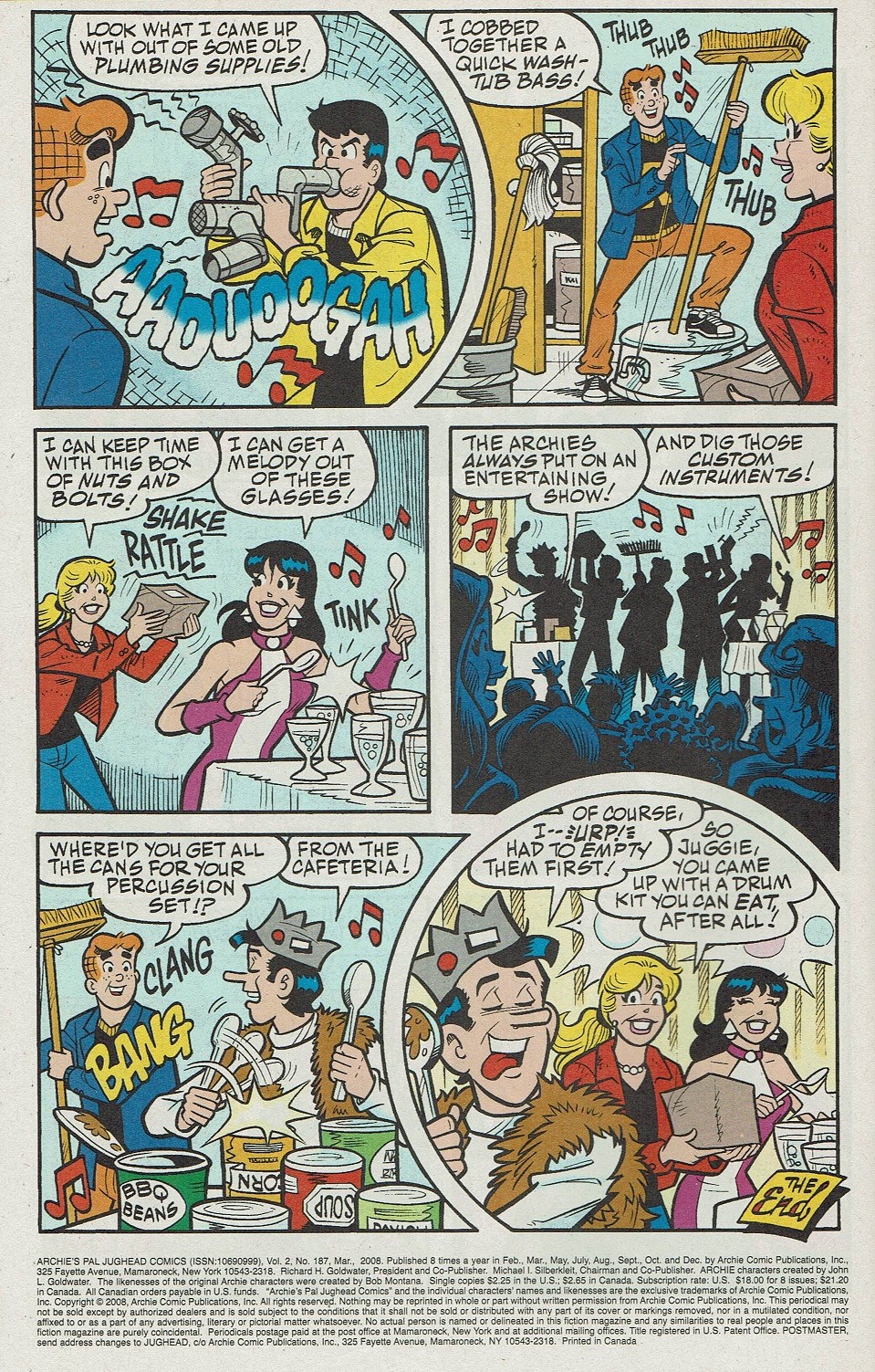 Read online Archie's Pal Jughead Comics comic -  Issue #187 - 34