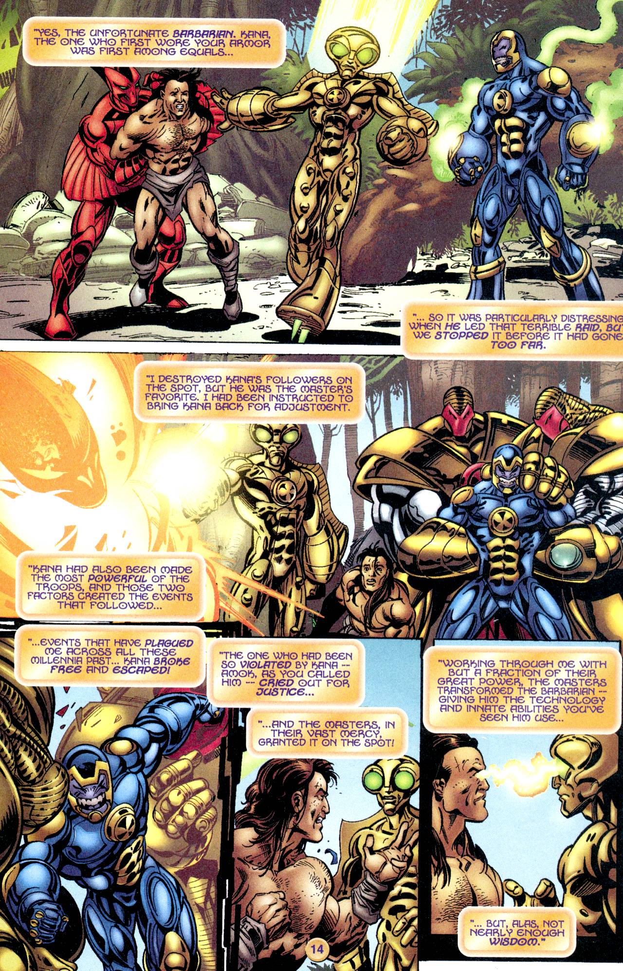 Read online X-O Manowar (1996) comic -  Issue #12 - 13