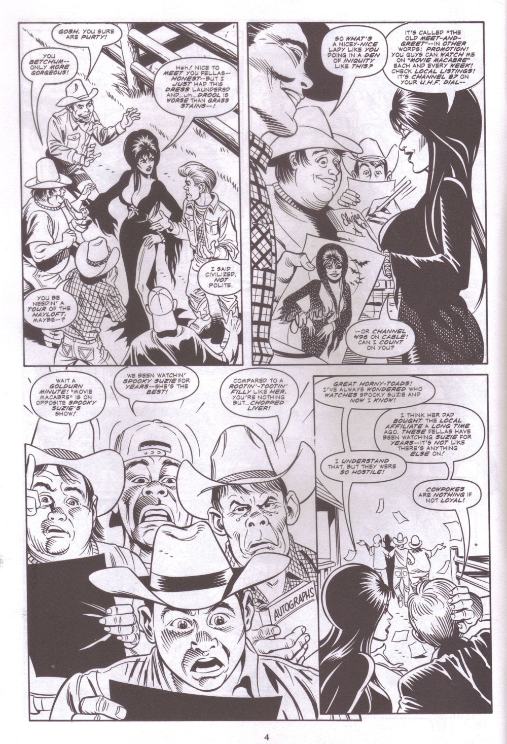 Read online Elvira, Mistress of the Dark comic -  Issue #158 - 6