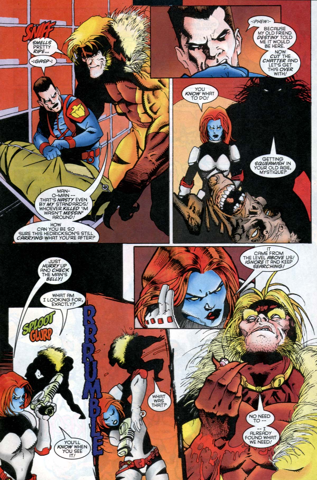 Read online Sabretooth and Mystique comic -  Issue #1 - 6