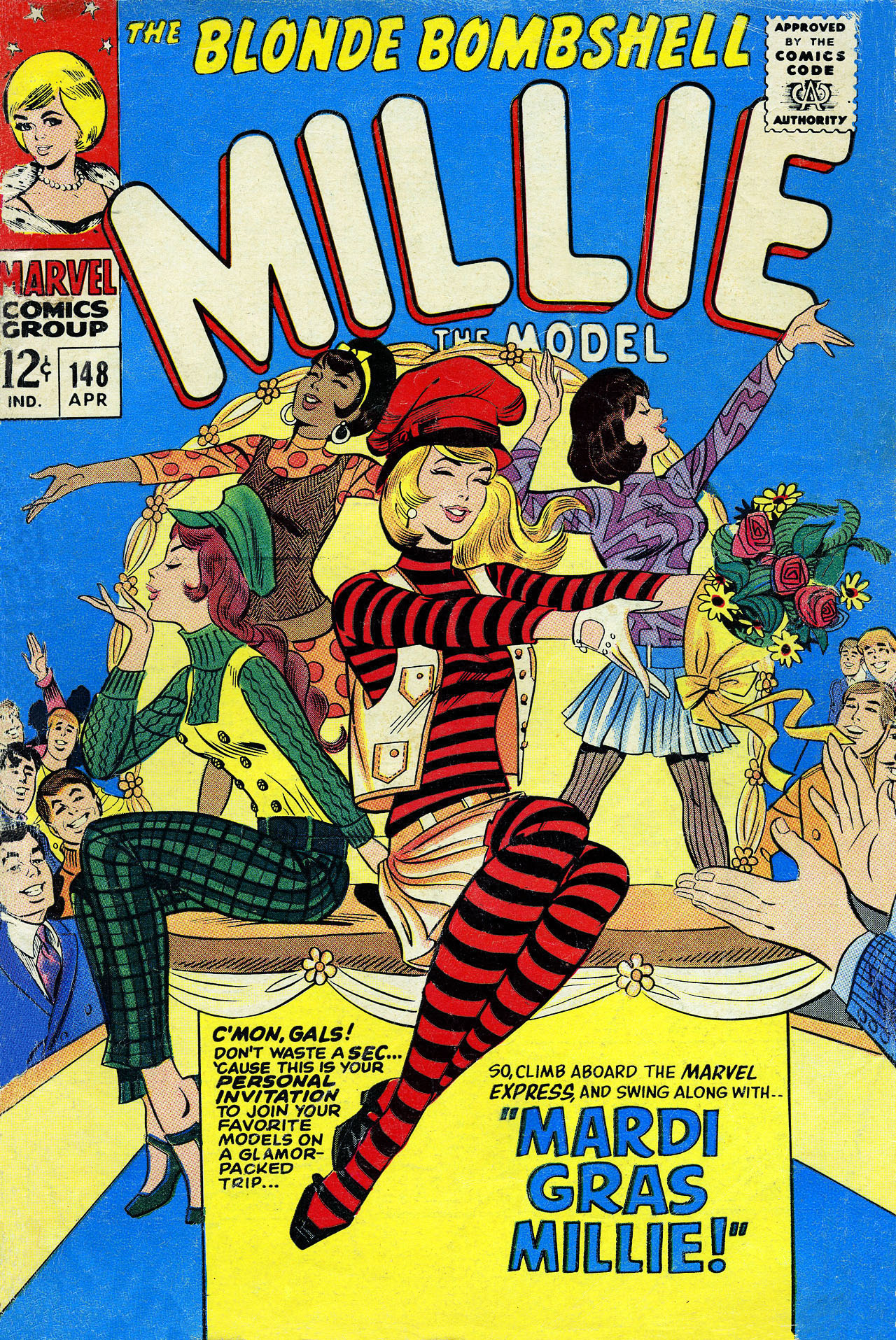 Read online Millie the Model comic -  Issue #148 - 1