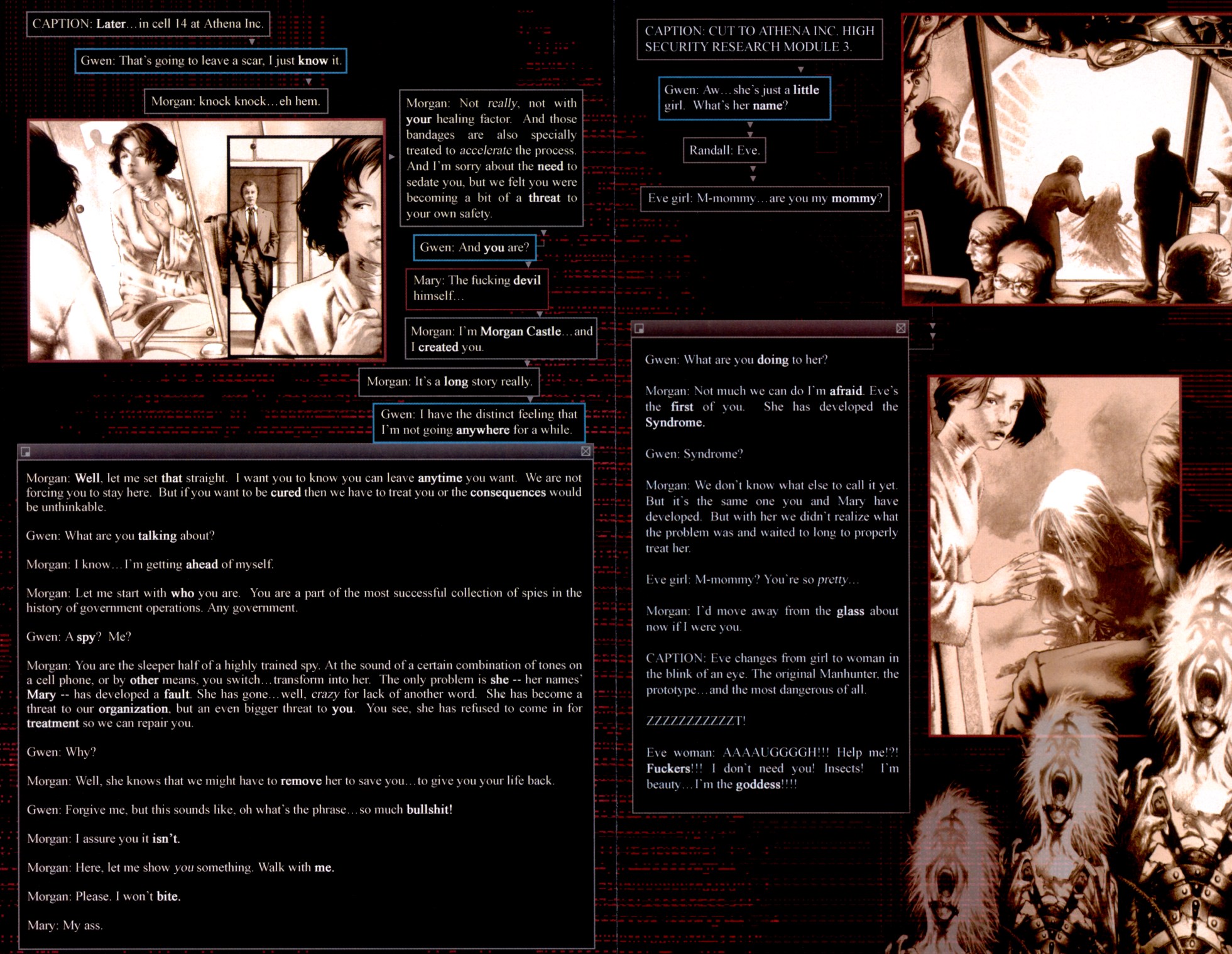 Read online Athena Inc. The Manhunter Project comic -  Issue #6 - 11
